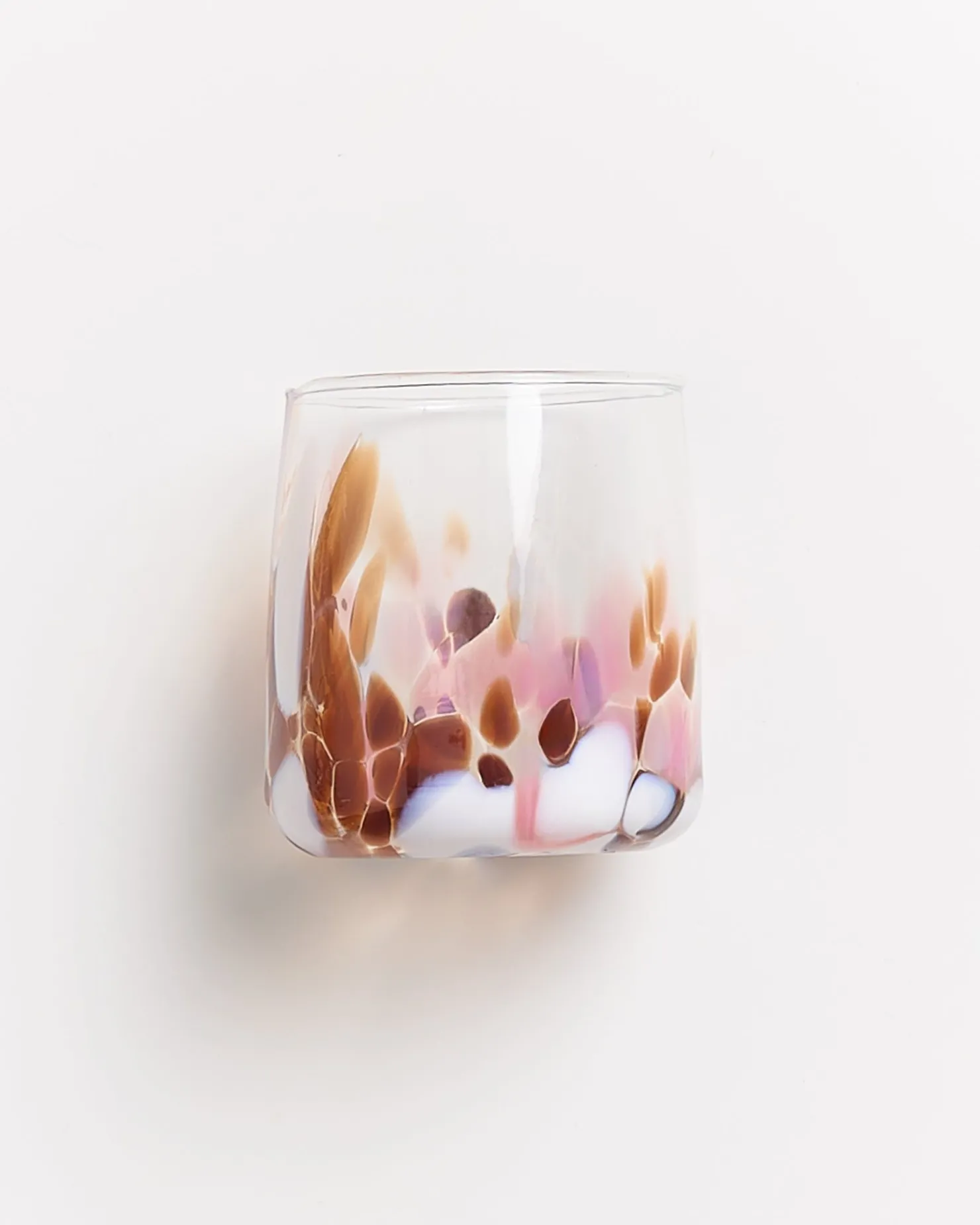 alegria__glass_small_big_drops_amber_pink_6.webp Motel a Miio Kleine Gläser^Alegria - Glass Small Big Drops Amber Pink drops bernstein rosa