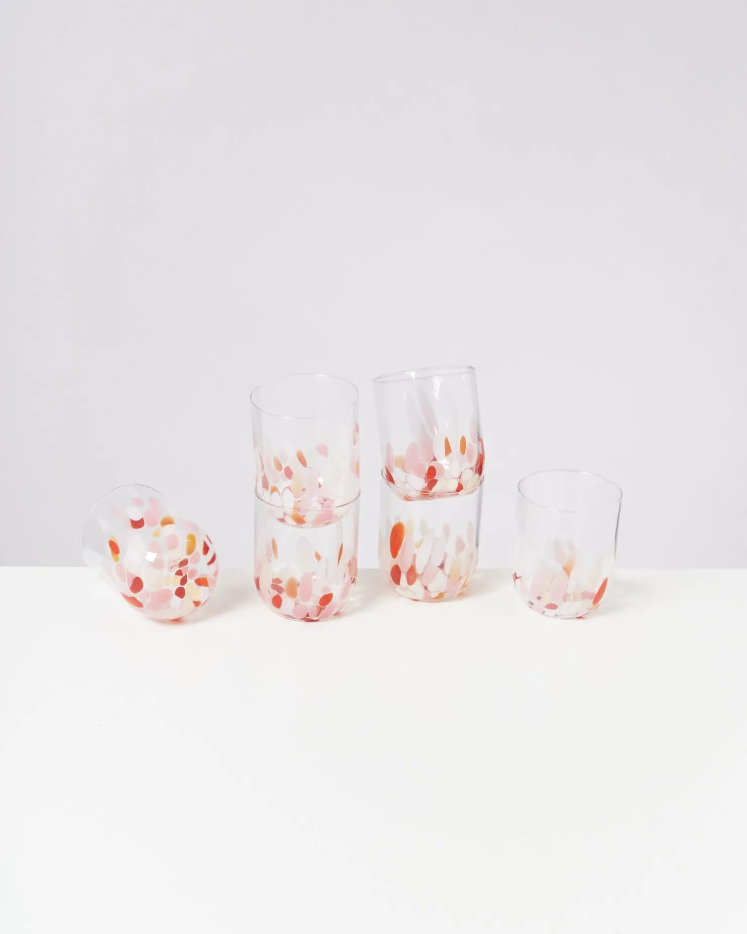 Motel a Miio Große Gläser | Gläser Sets %^Alegria - Set Of 6 Glasses Large Drops Goldfish drops goldfisch