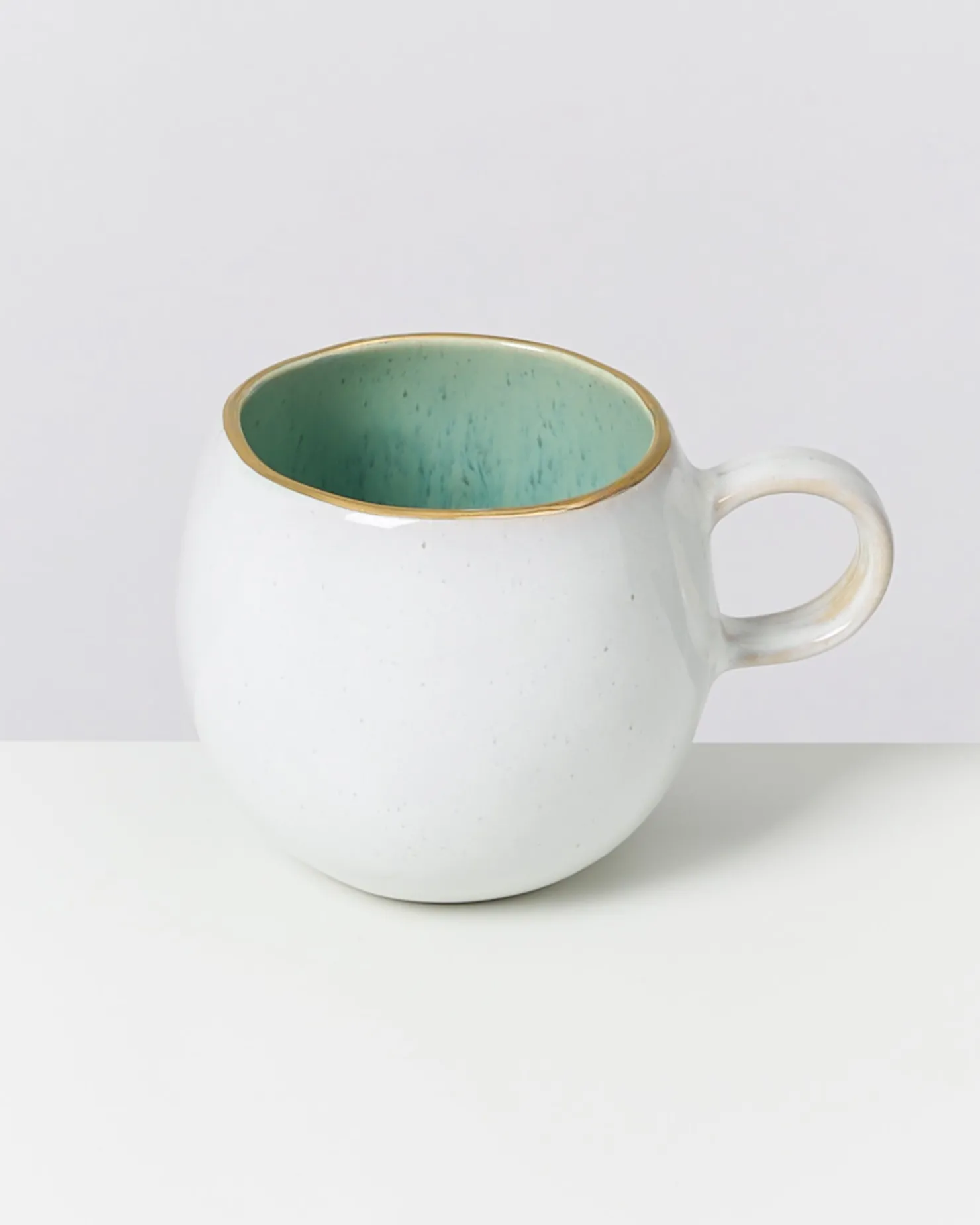 Motel a Miio Große Tassen^Areia - Mug Big With Gold Rim mint