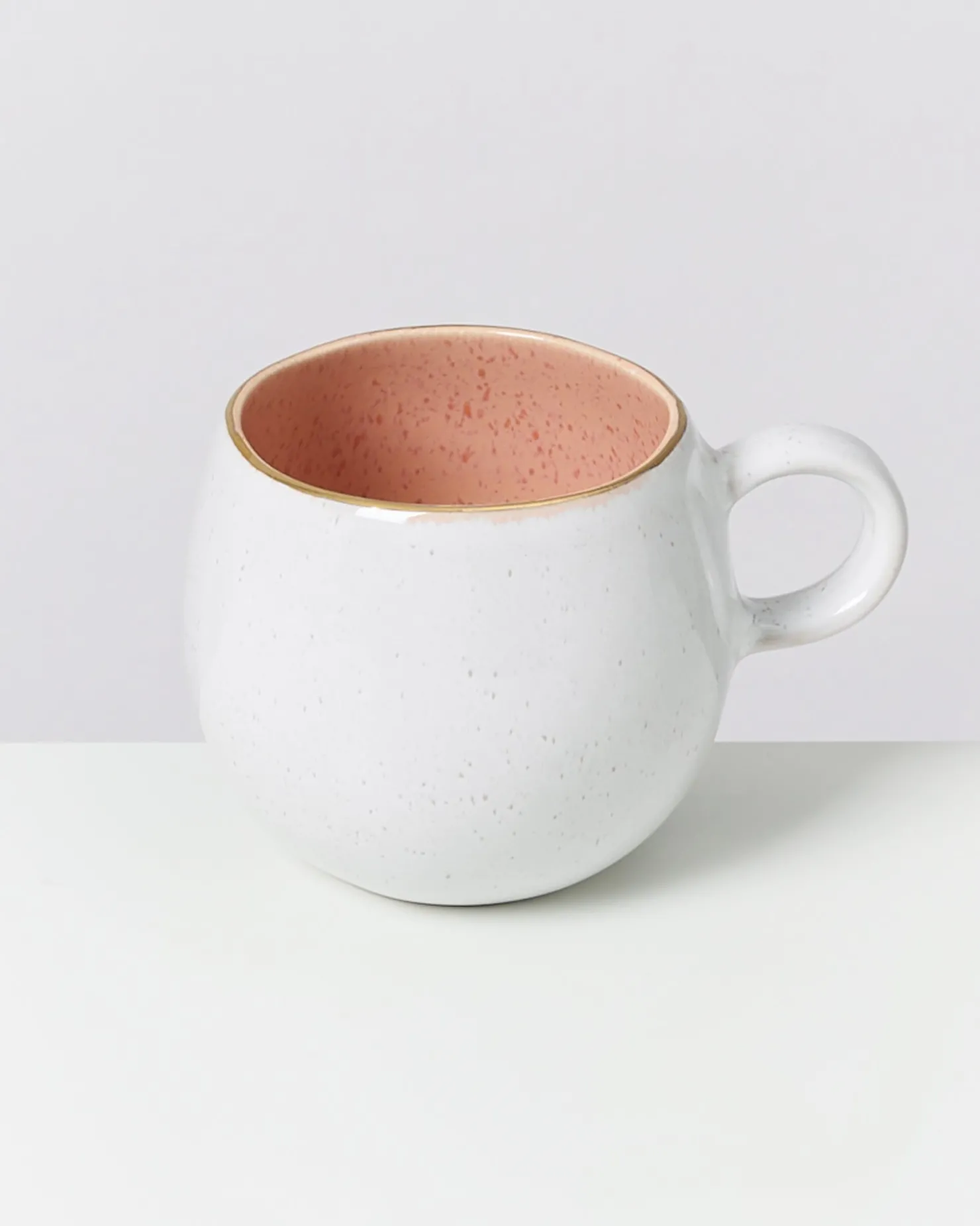 Motel a Miio Große Tassen^Areia - Mug Big With Gold Rim pink