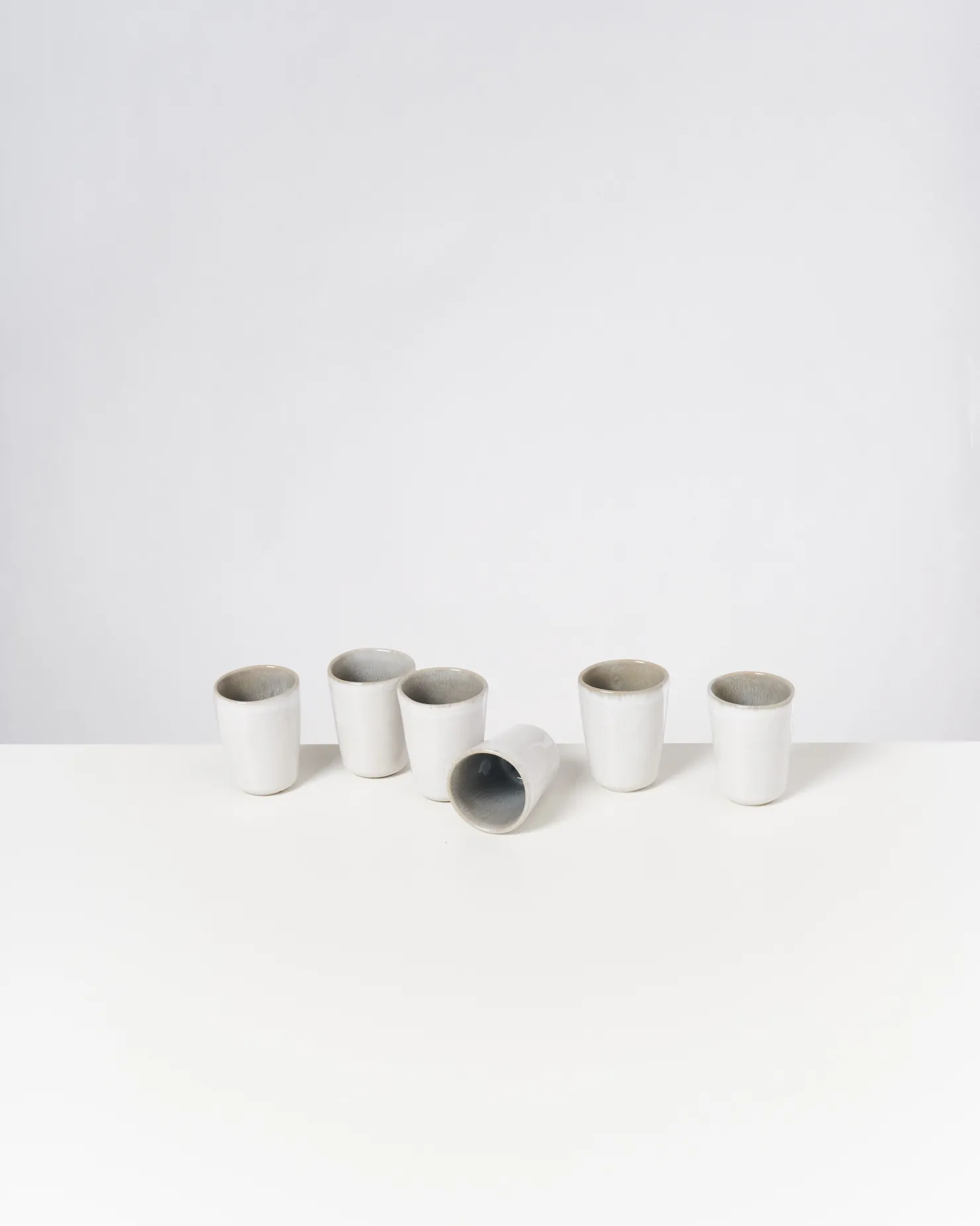 Motel a Miio Becher-Sets^Areia - Set Of 6 Espressocups Grey Gray