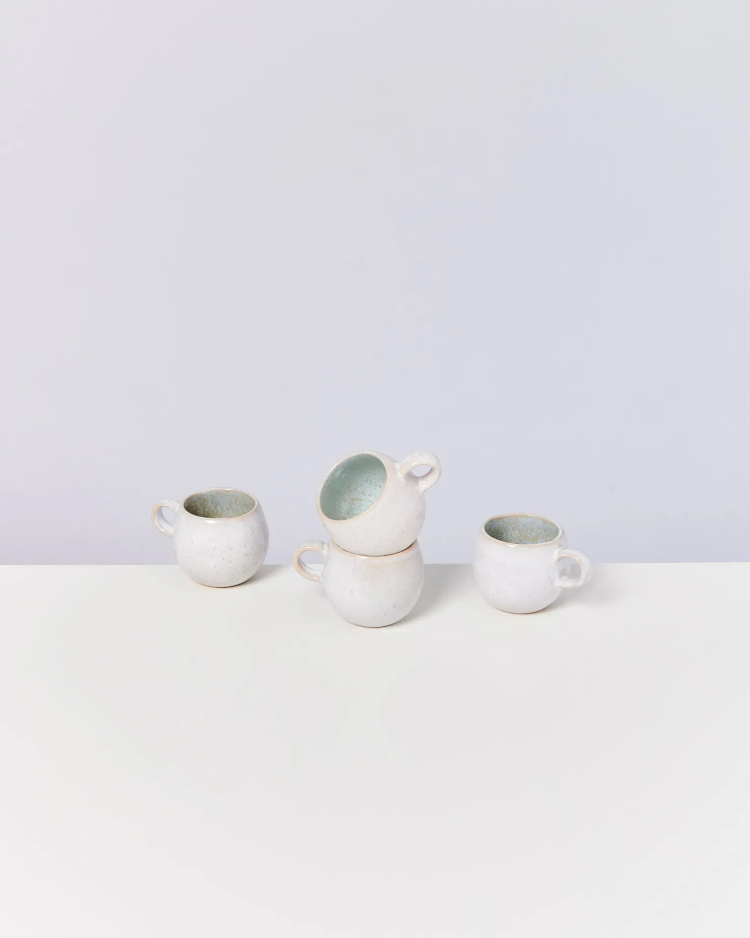 Motel a Miio Tassen-Sets^Areia - Set Of 4 Espressomugs azure