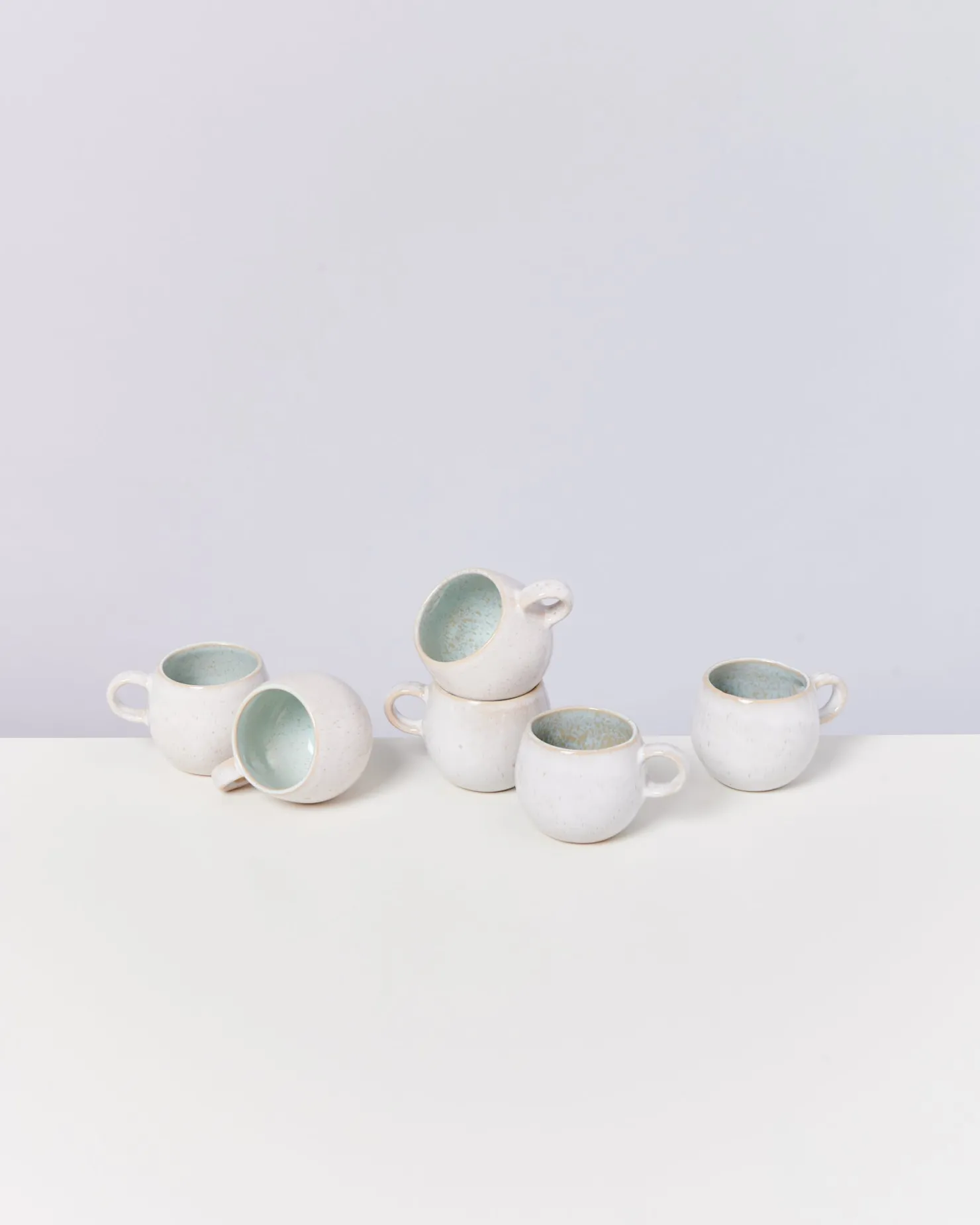 Motel a Miio Tassen-Sets^Areia - Set Of 6 Espressomugs azure