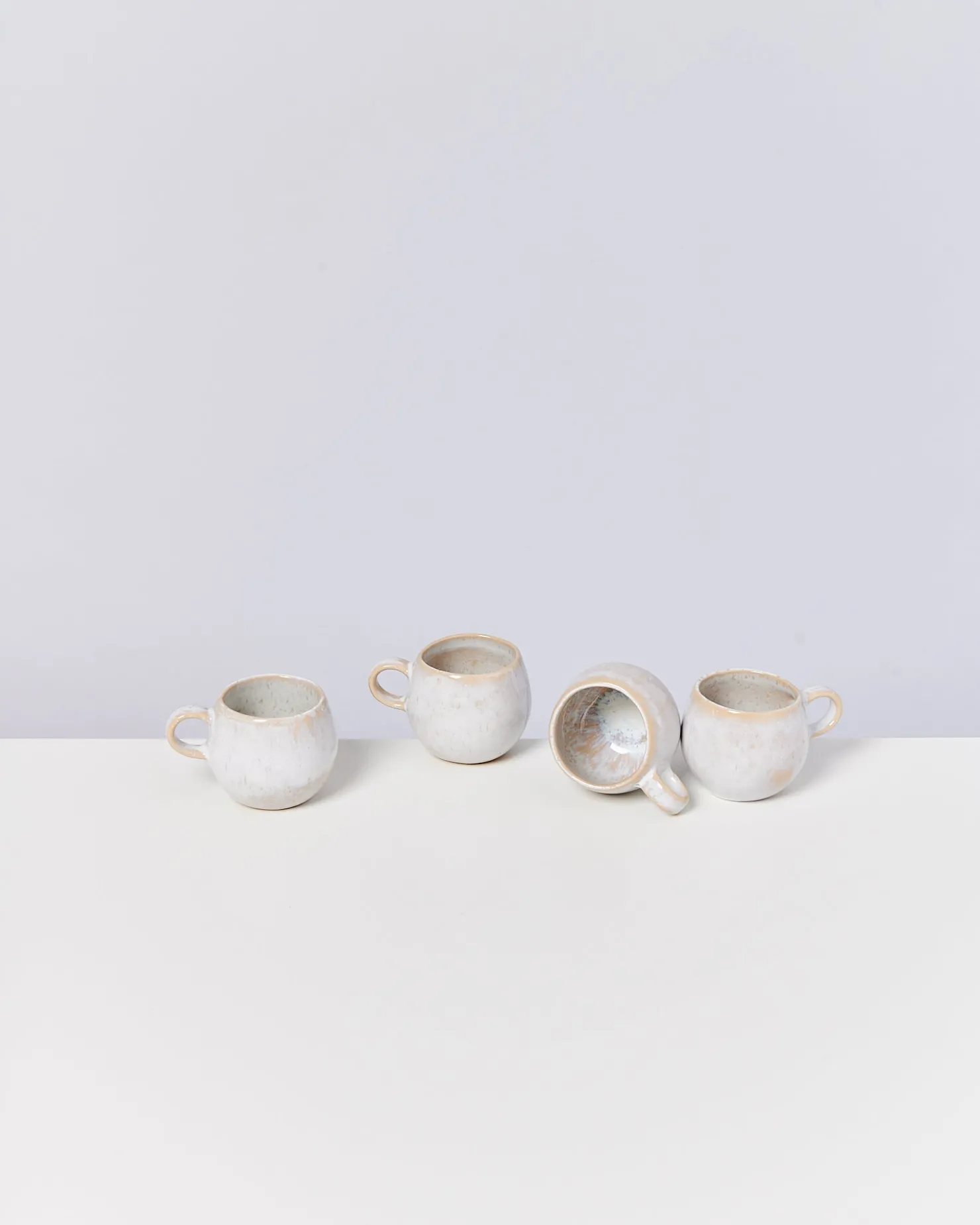Motel a Miio Tassen-Sets^Areia - Set Of 4 Espressomugs sand