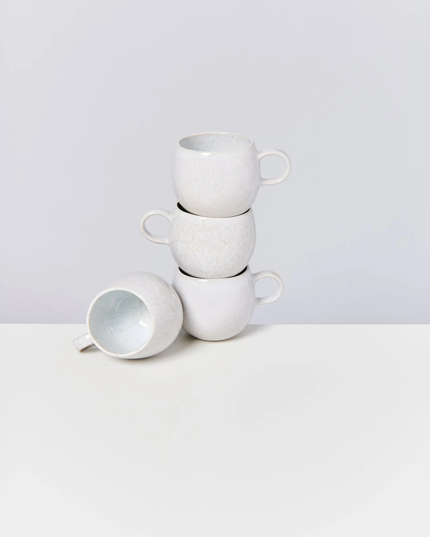Motel a Miio Tassen-Sets^Areia - Set Of 4 Mugs Big white