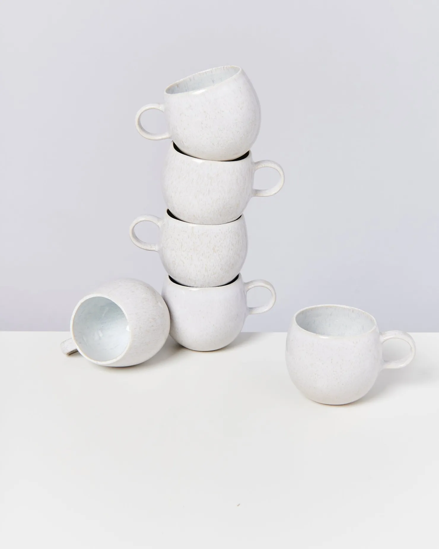 Motel a Miio Tassen-Sets^Areia - Set Of 6 Mugs Big white