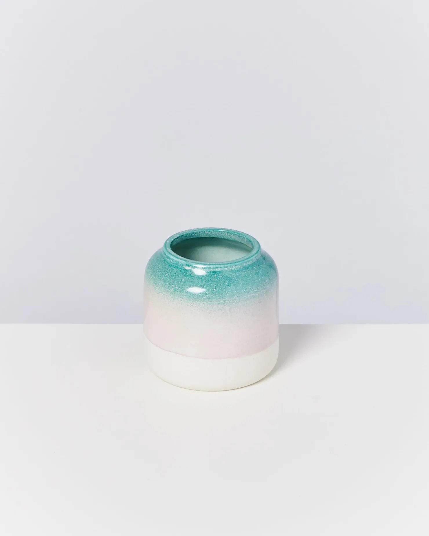 Motel a Miio Kleine Vasen^Bebé Vase - Green Rose Speckled grün rosa gesprenkelt