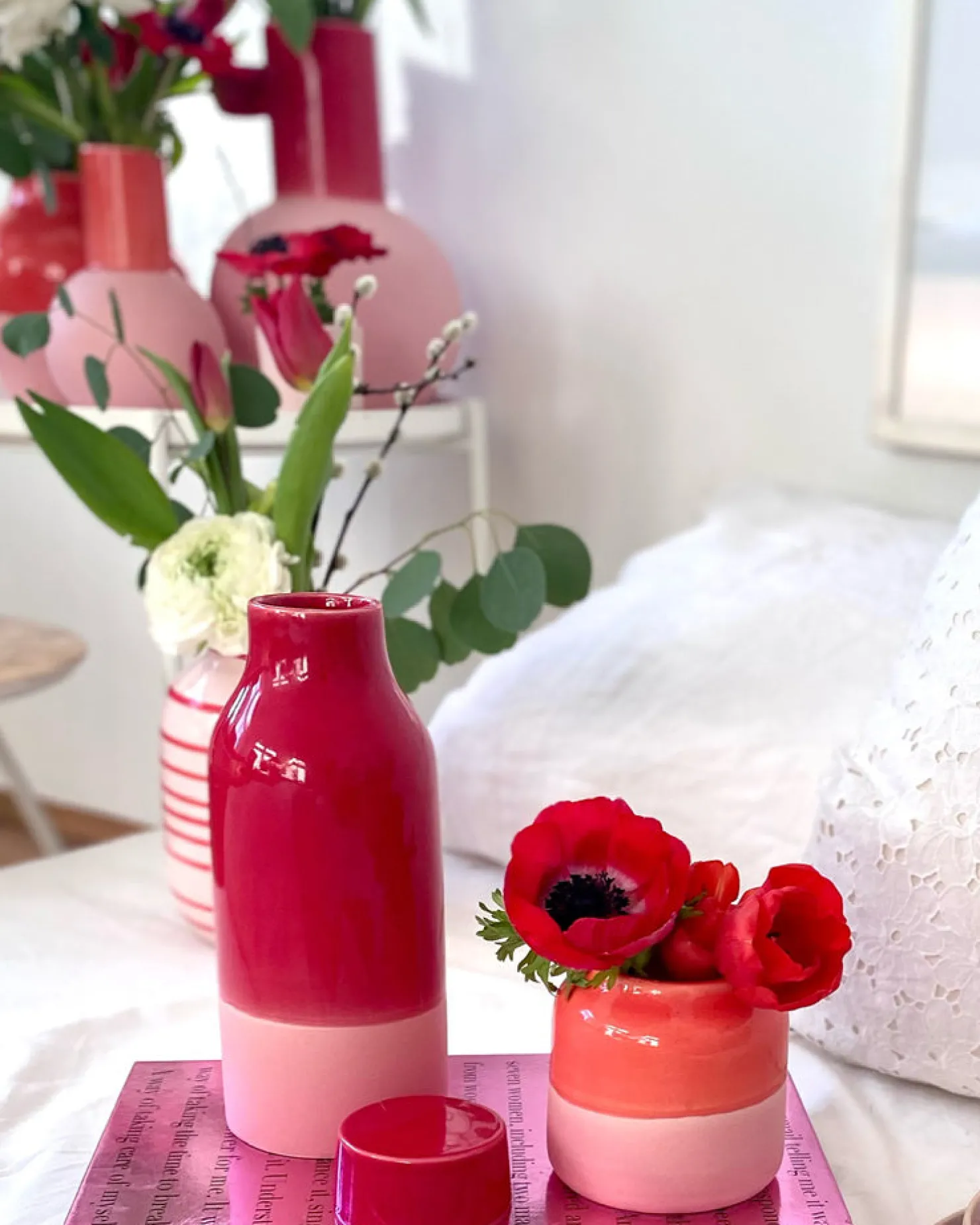 beb_vase__rose_coral_2.webp Motel a Miio Kleine Vasen^Bebé Vase - Rose Coral rosé coral