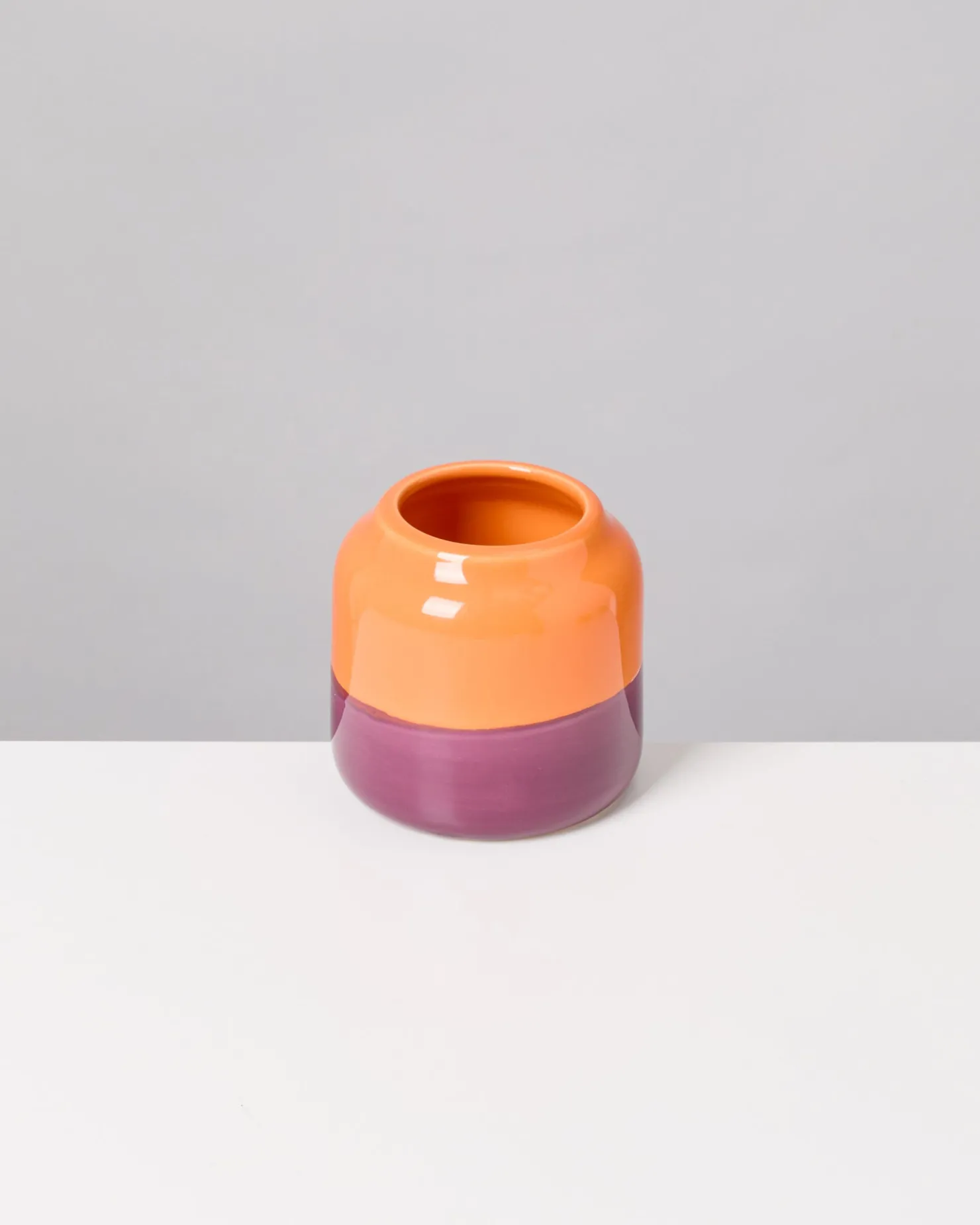 Motel a Miio Kleine Vasen^Bebé Vase orange dark lilac