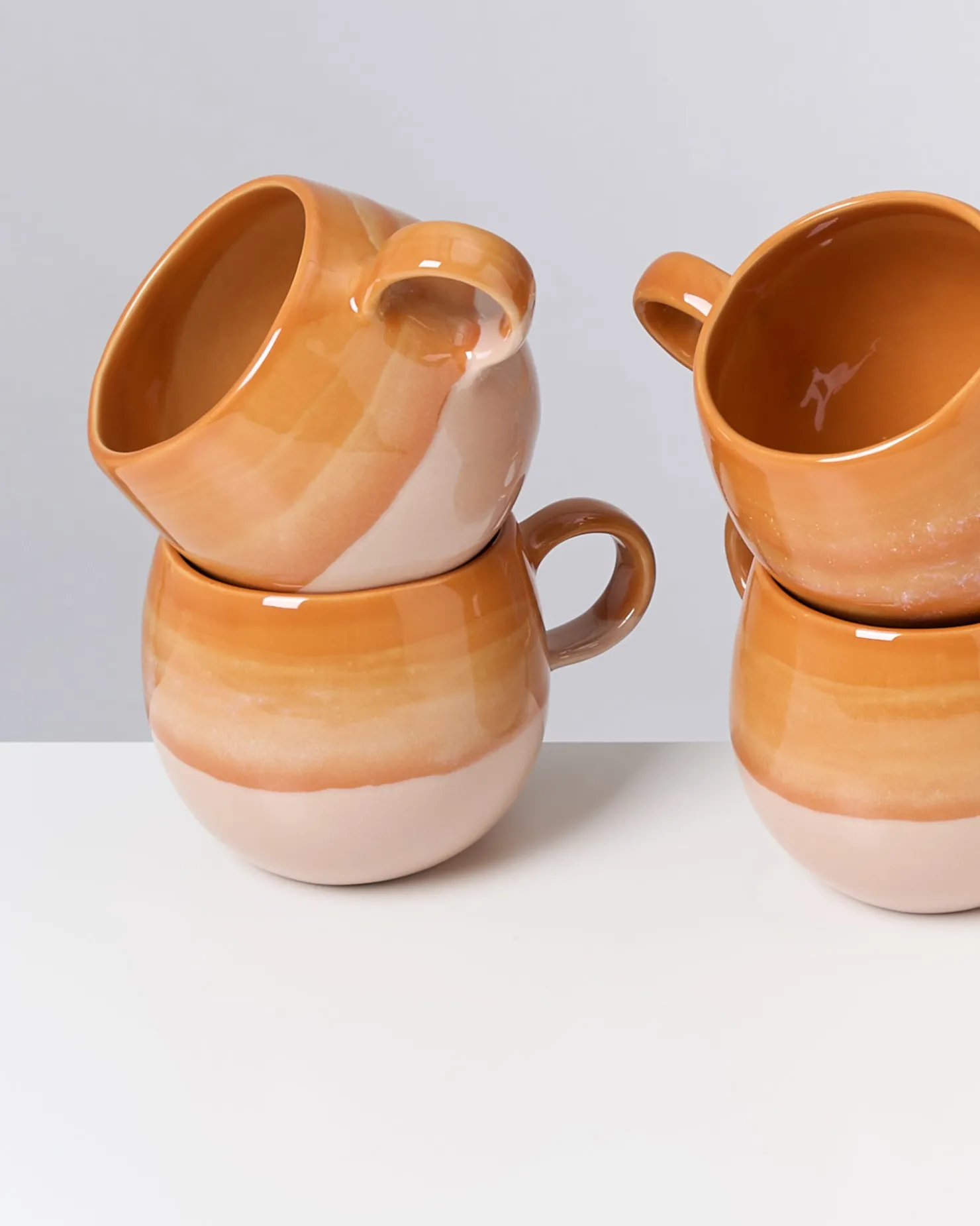 bica__set_of__mugs_big_orange_8.webp Motel a Miio Tassen-Sets^Bica - Set Of 4 Mugs Big orange