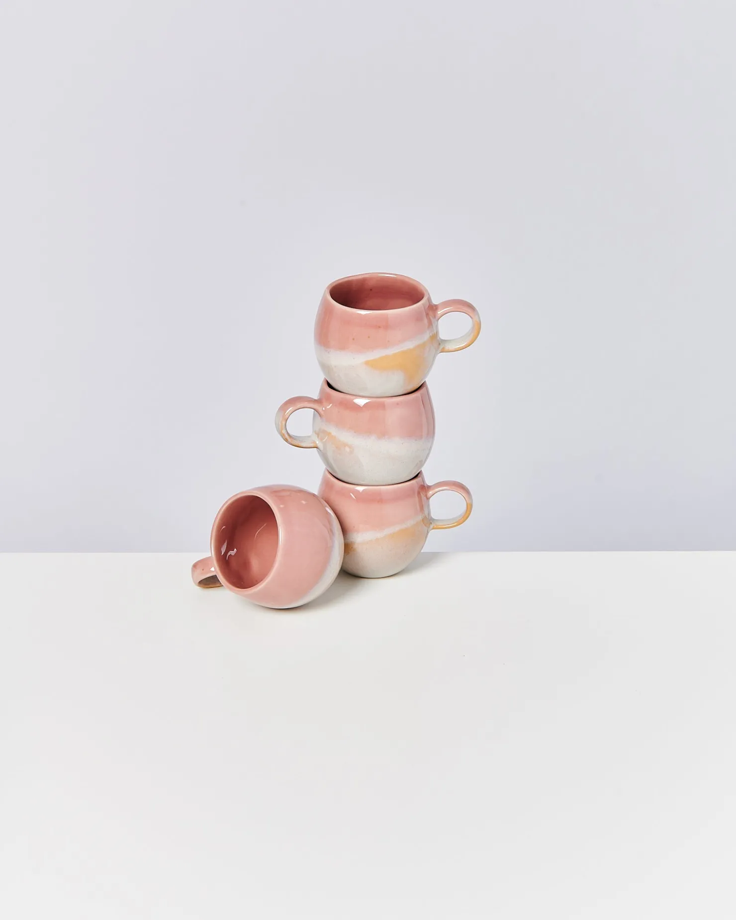 bica__set_of__mugs_small_pink_cream_2-1.webp Motel a Miio Tassen-Sets^Bica - Set Of 4 Mugs Small pink cream