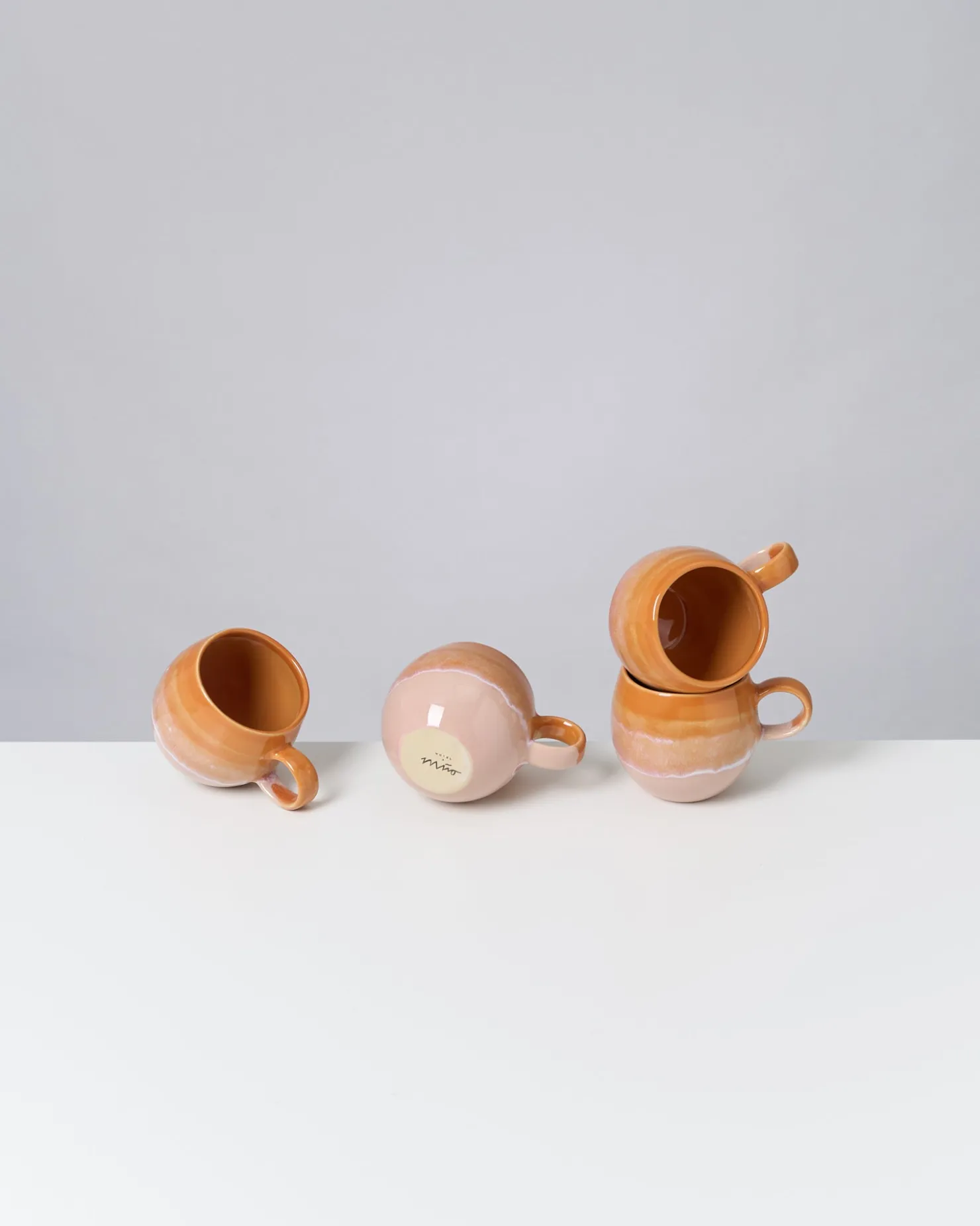 Motel a Miio Tassen-Sets^Bica 4er Set Tasse Klein orange