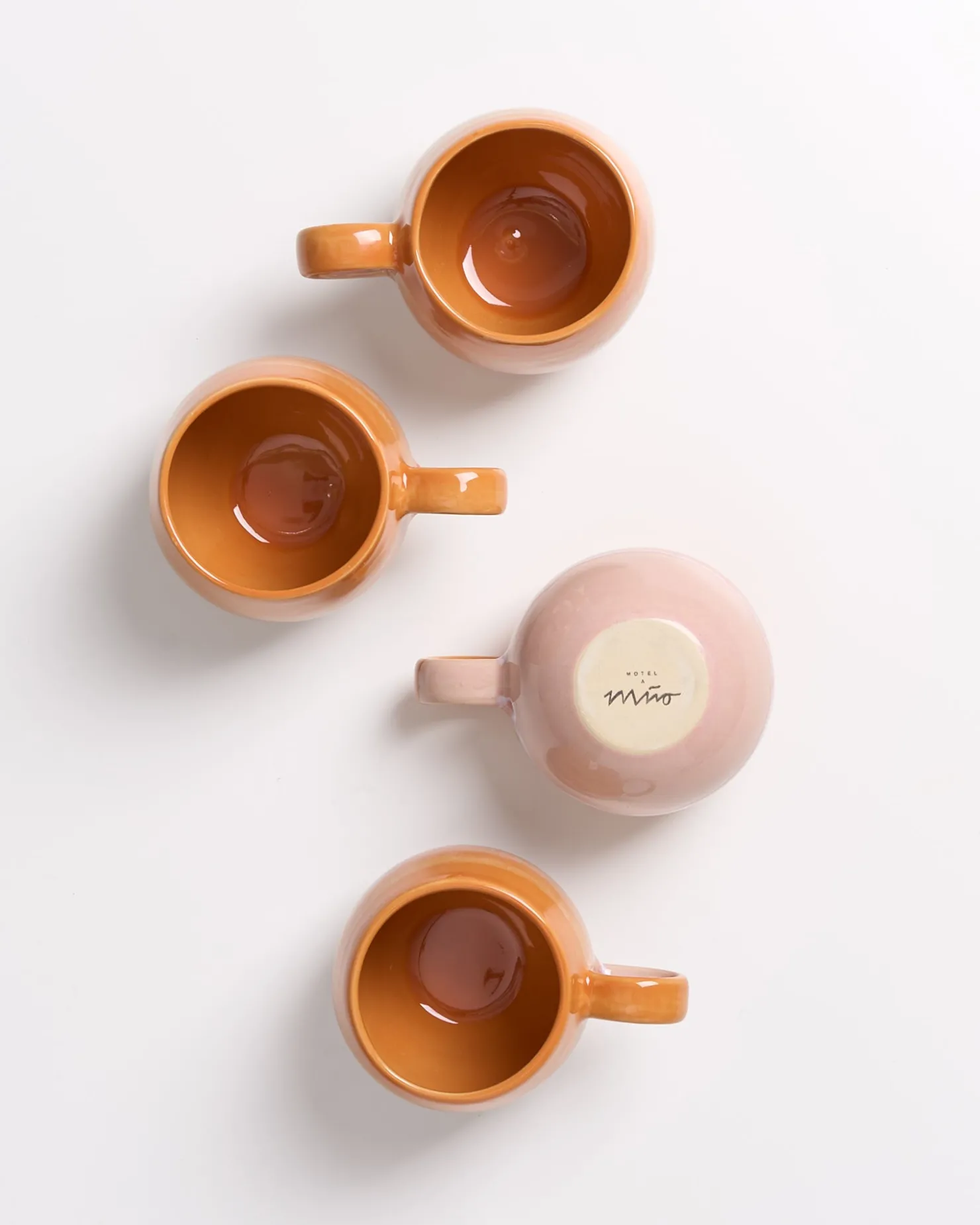 Motel a Miio Tassen-Sets^Bica 4er Set Tasse Klein orange