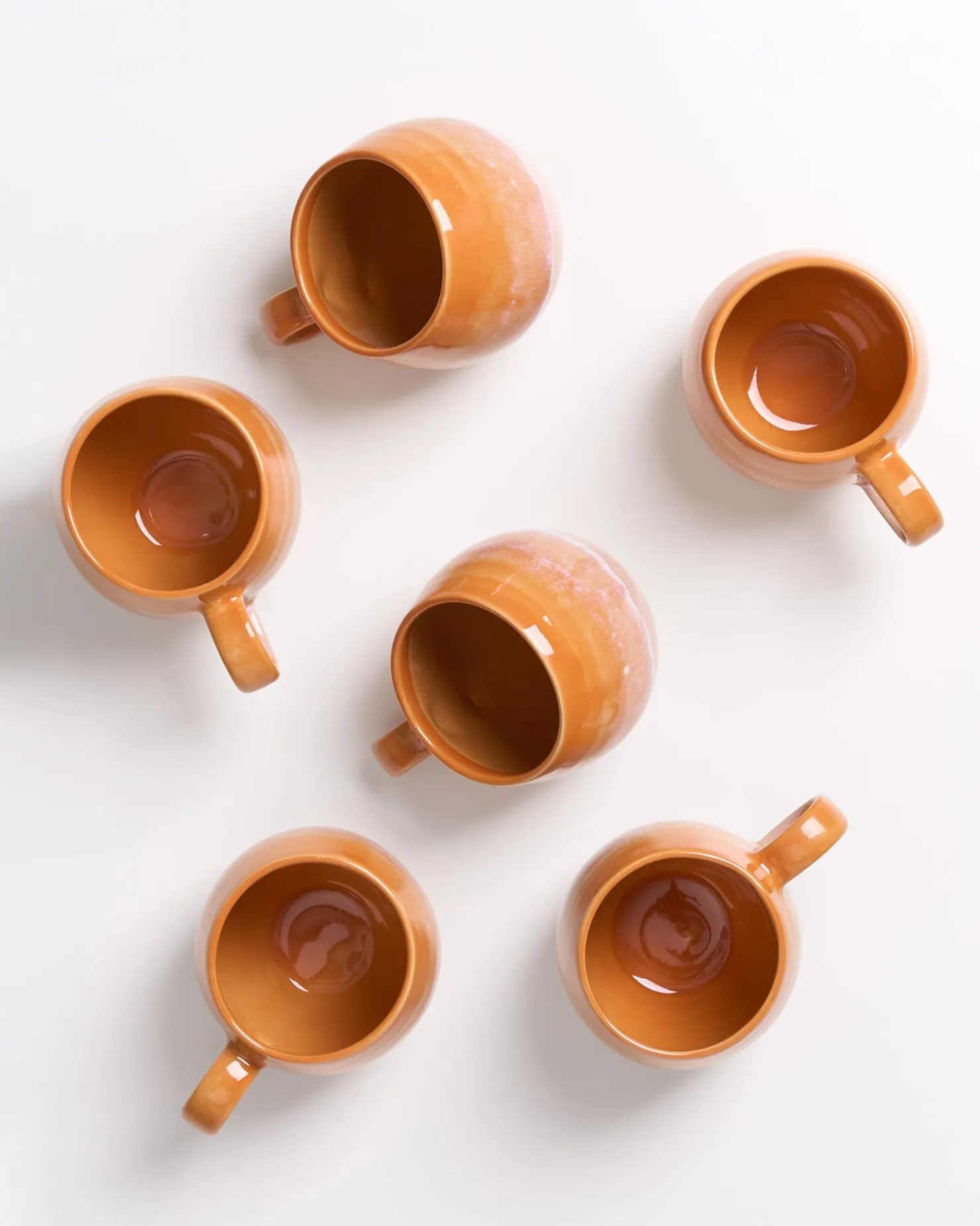 Motel a Miio Tassen-Sets^Bica 6er Set Tasse Klein orange