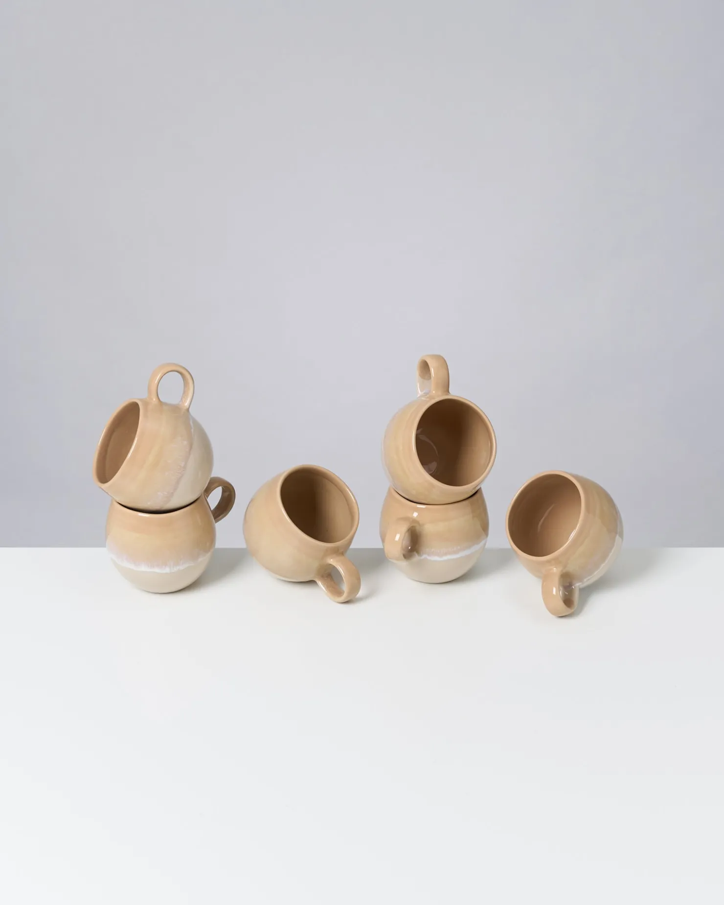 Motel a Miio Tassen-Sets^Bica 6er Set Tasse Klein sand