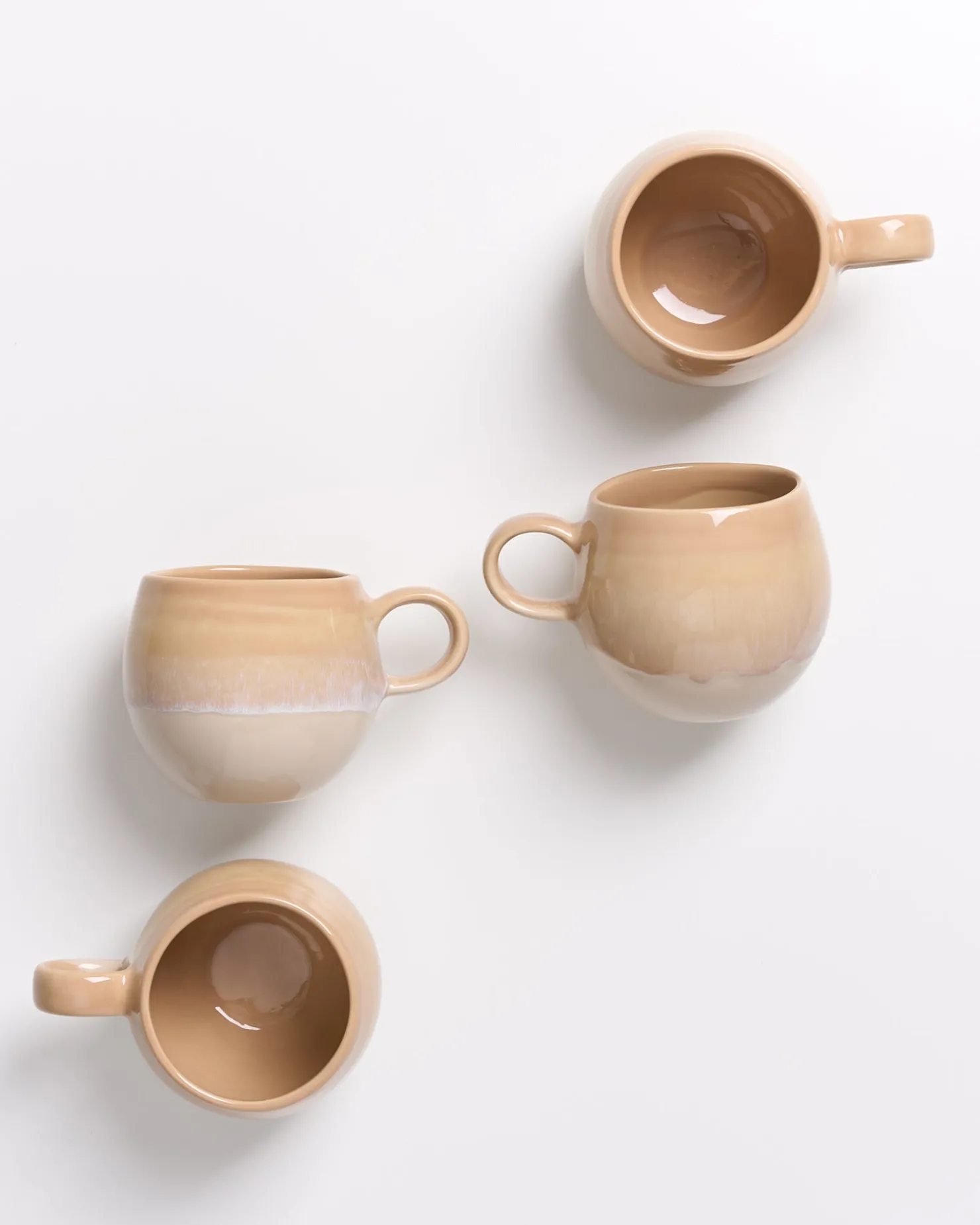 Motel a Miio Tassen-Sets^Bica 4er Set Tasse Klein sand