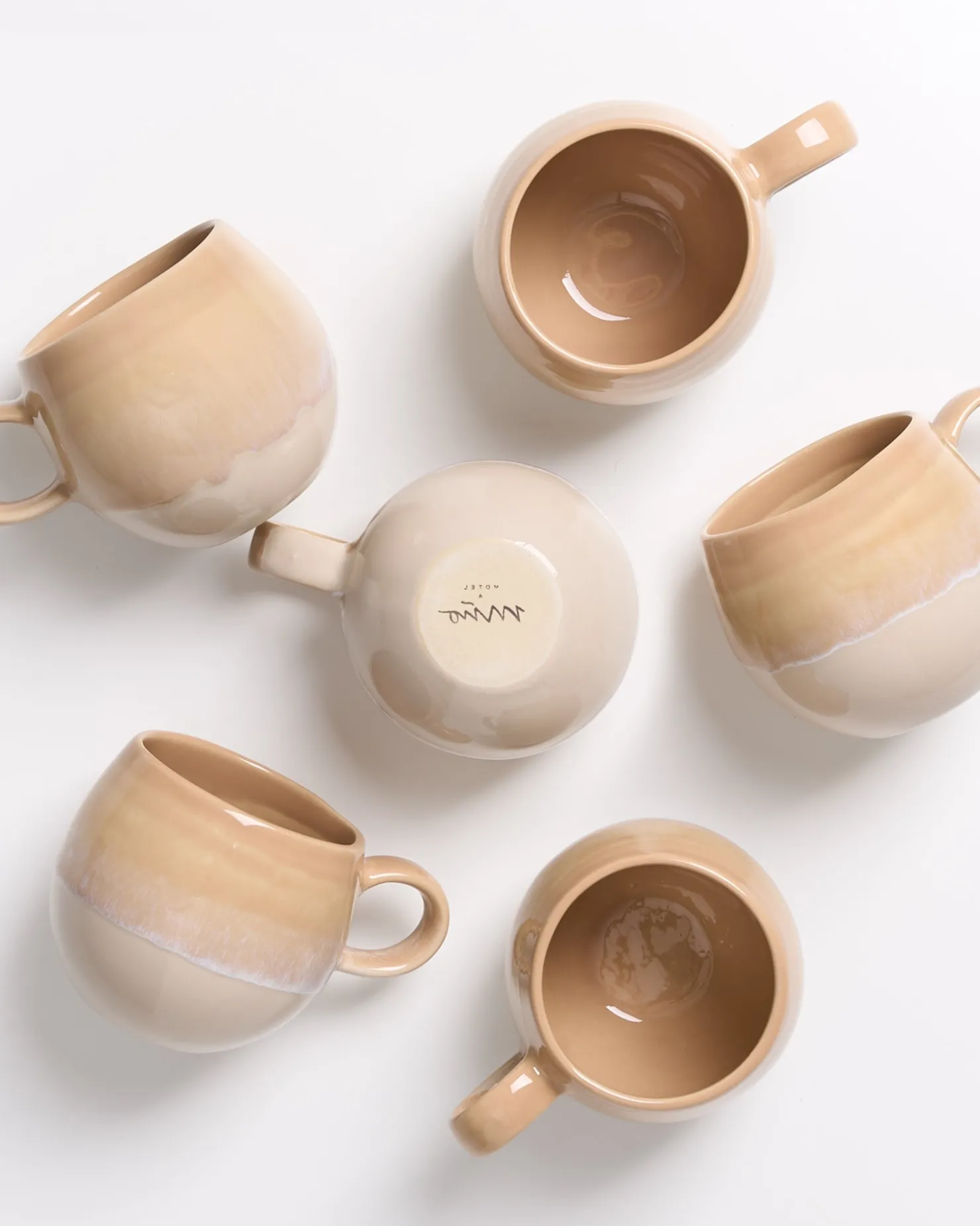 Motel a Miio Tassen-Sets^Bica 6er Set Tasse Klein sand