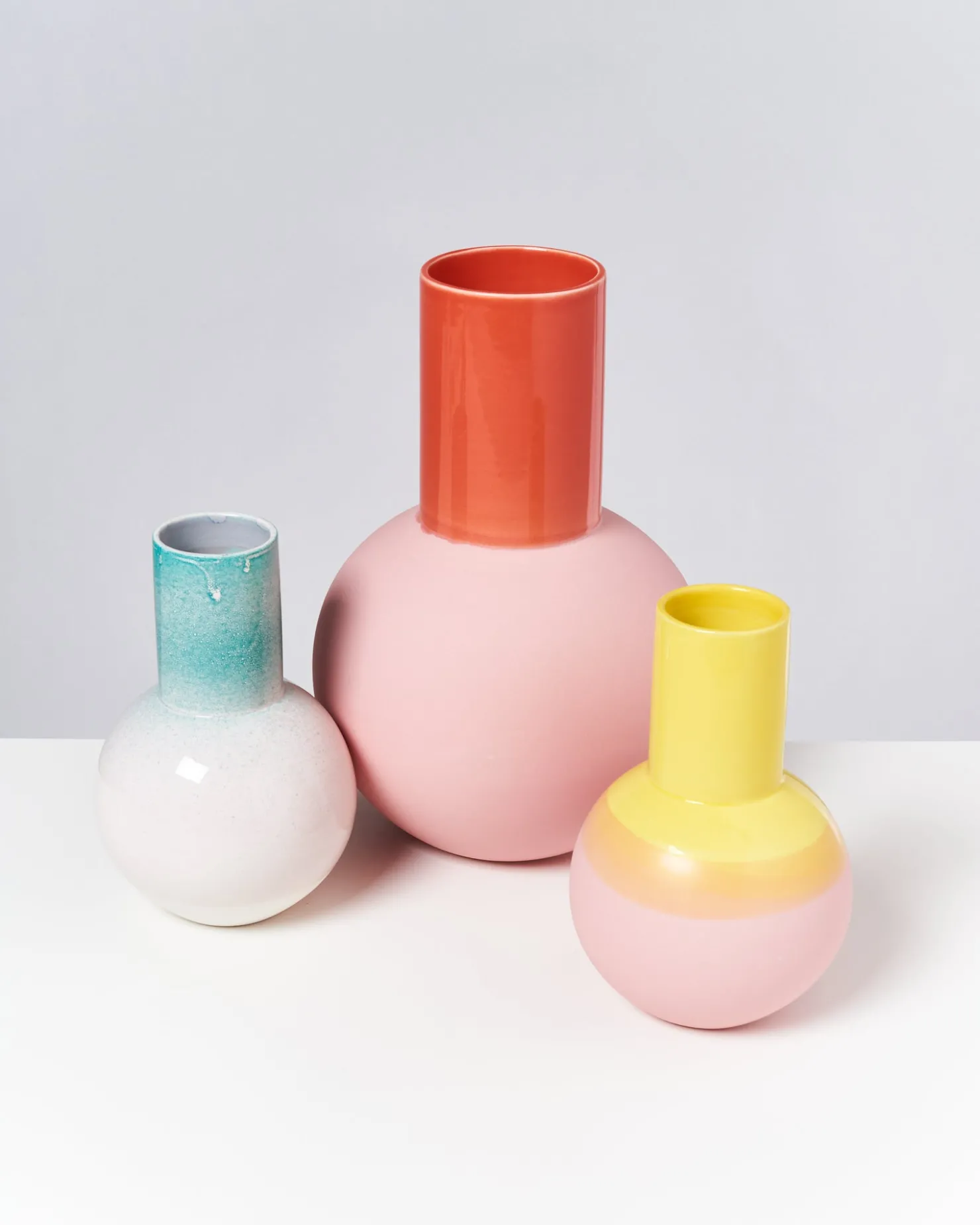 bola_vase_l__rose_coral_3.webp Motel a Miio Große Vasen^Bola Vase L - rose coral