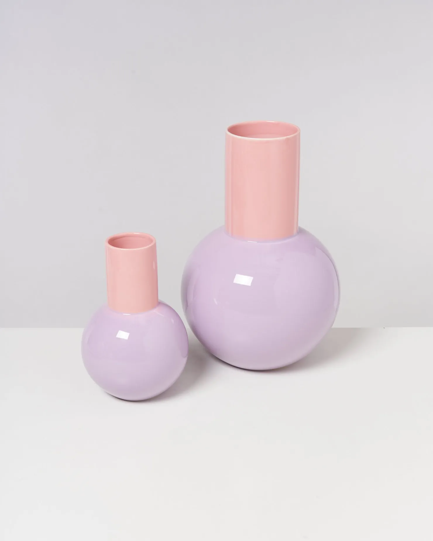 bola_vase_m__lilac_pink_2.webp Motel a Miio Mittlere Vasen^Bola Vase M - Lilac Pink purple pink