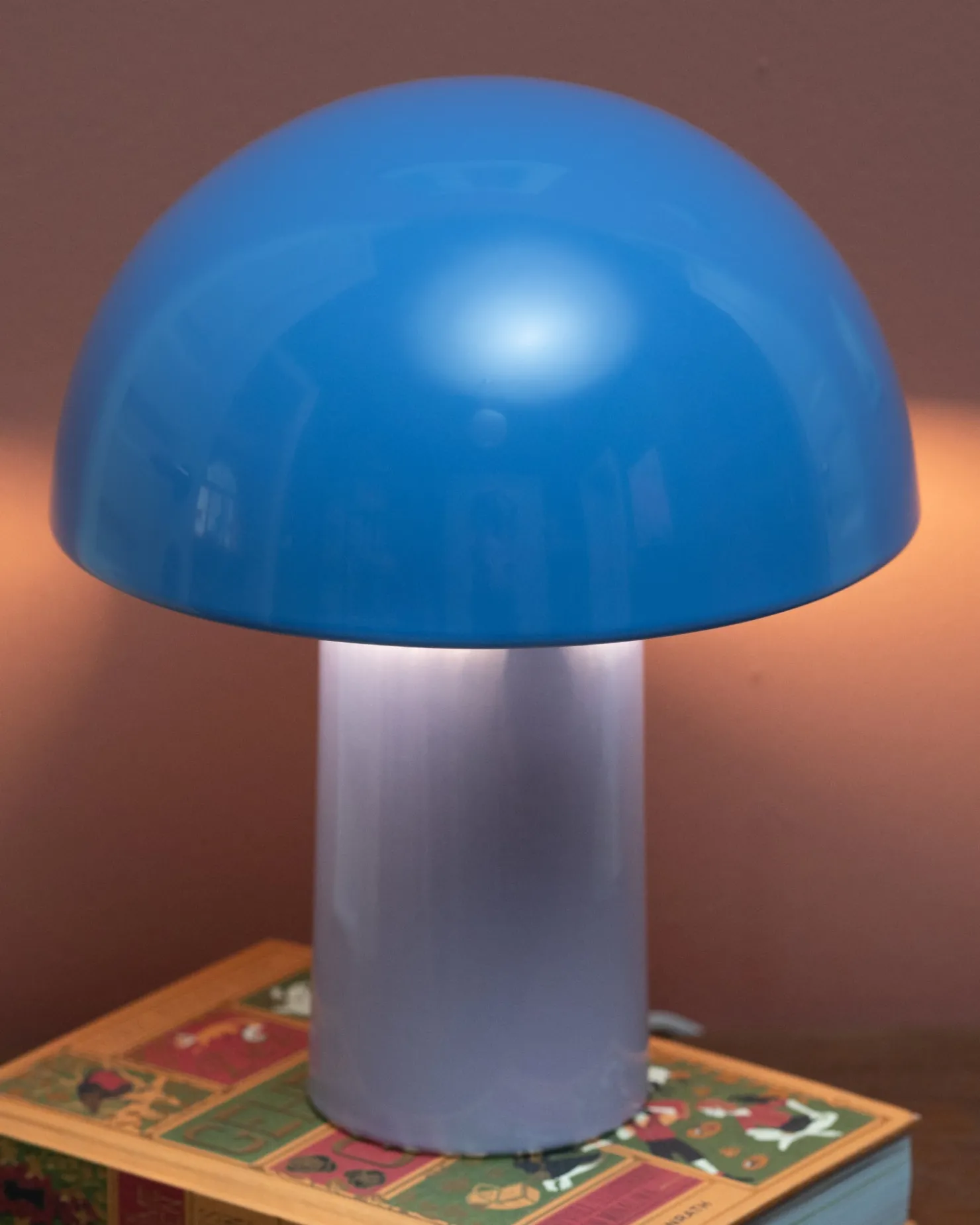 cogumelo__ceramic_lamp_cornflower_lilac_5.webp Motel a Miio Lampen^Cogumelo - Ceramic Lamp c cornflower lila
