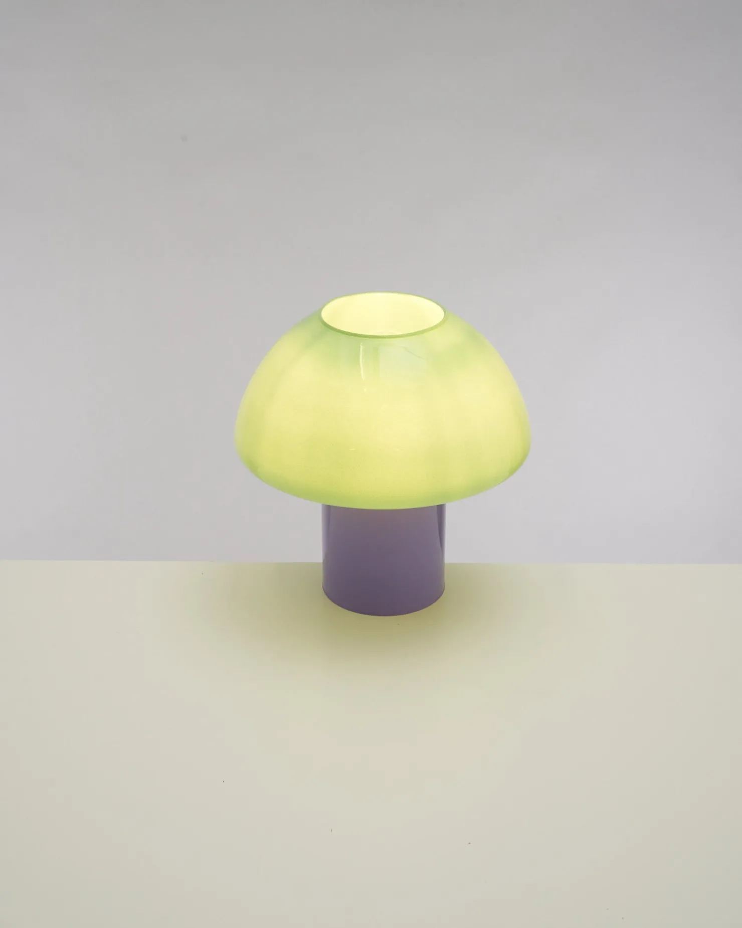 Motel a Miio Lampen^Cogumelo - Glass Lamp c mint lila