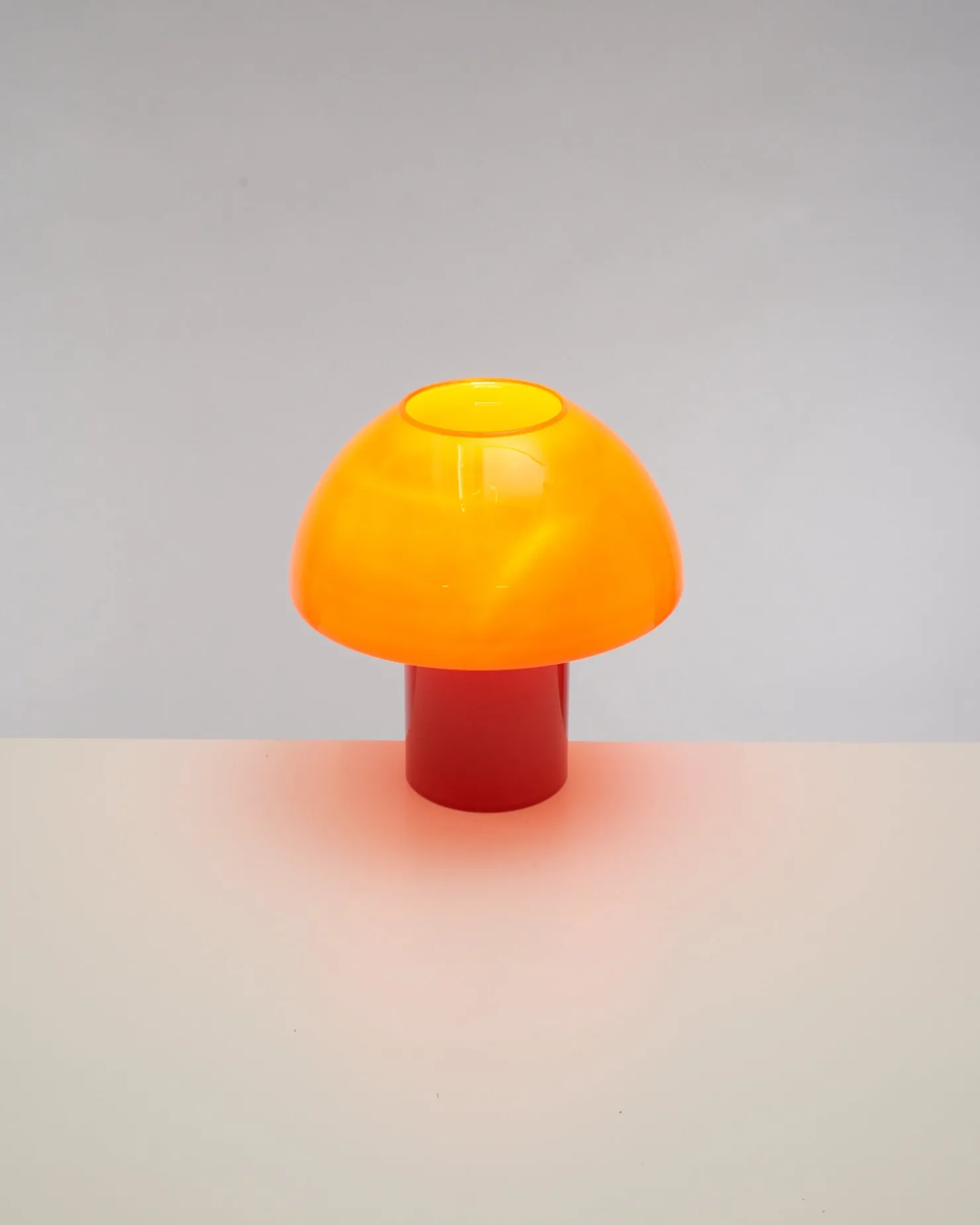 Motel a Miio Lampen^Cogumelo - Glass Lamp Orange Red orange rot