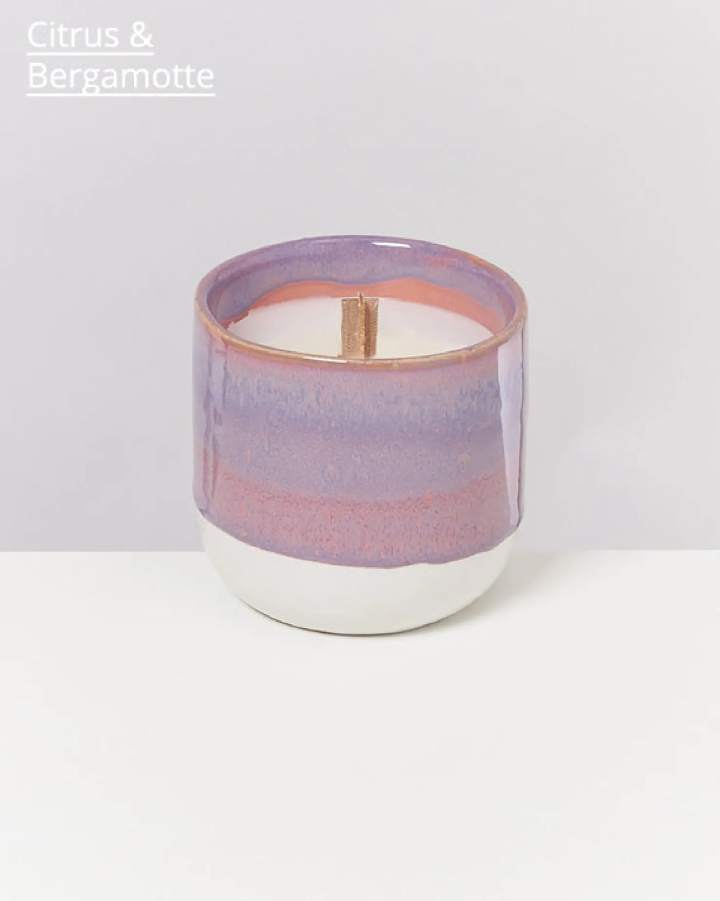 Motel a Miio Duftkerzen^Coimbra - Scented Candle "Dia No Mar" Lilac Pink lila rosa