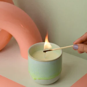 Motel a Miio Duftkerzen^Coimbra - Scented Candle “Green Harmony” pastel green