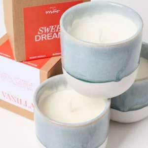 Motel a Miio Duftkerzen^Coimbra - Scented Candle “Sweet Dreams” gray-blue