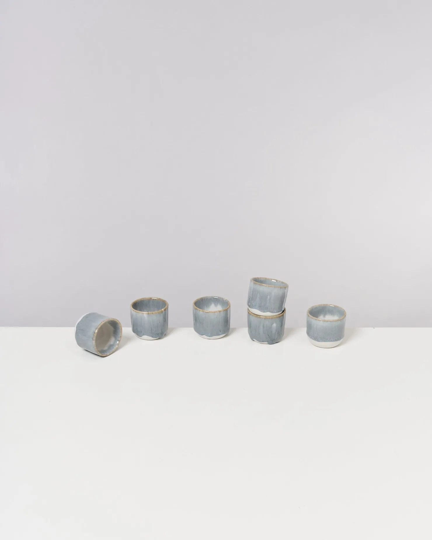 Motel a Miio Becher-Sets^Coimbra - Set Of 6 Espressocups greyblue