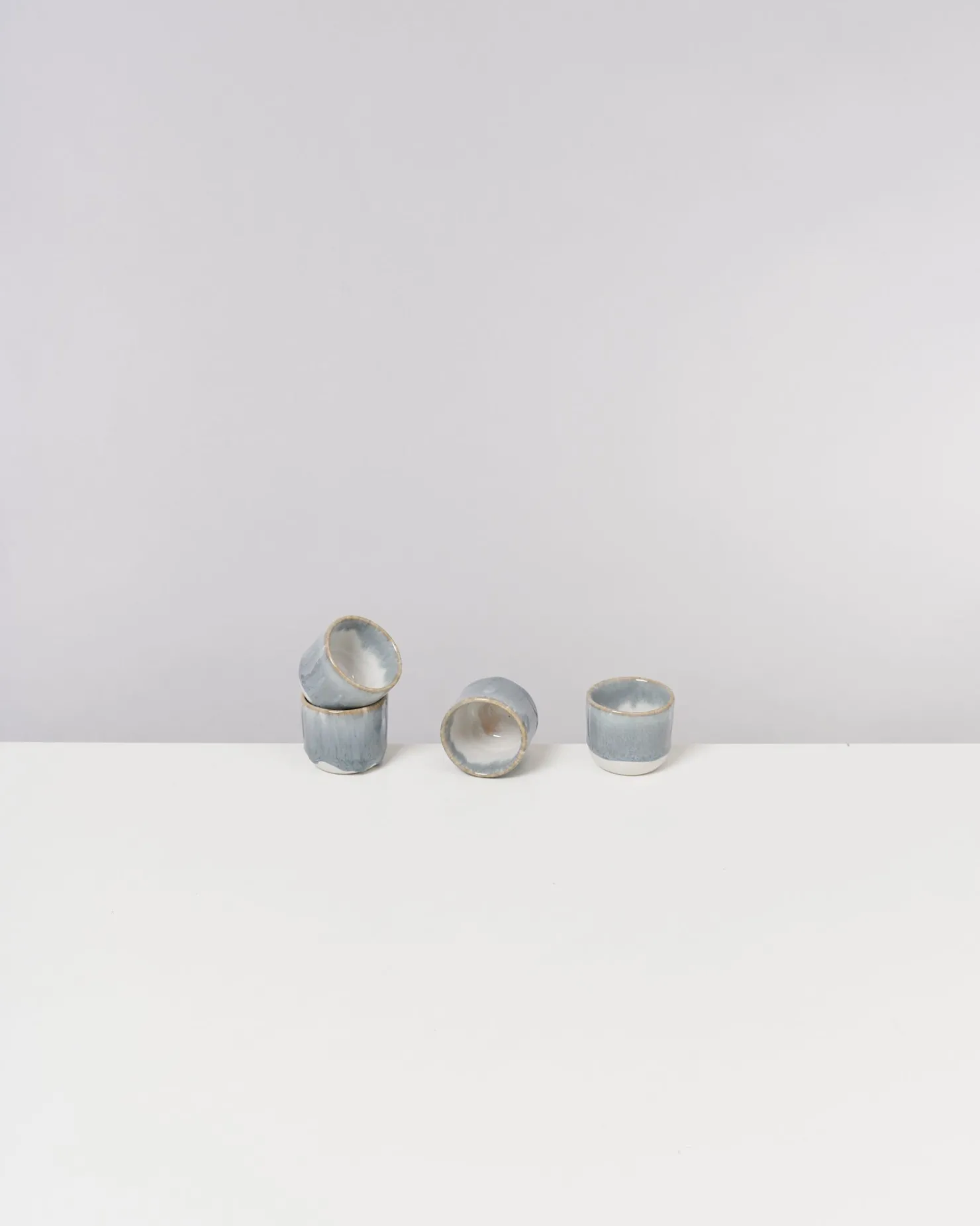 Motel a Miio Becher-Sets^Coimbra - Set Of 4 Espressocups greyblue