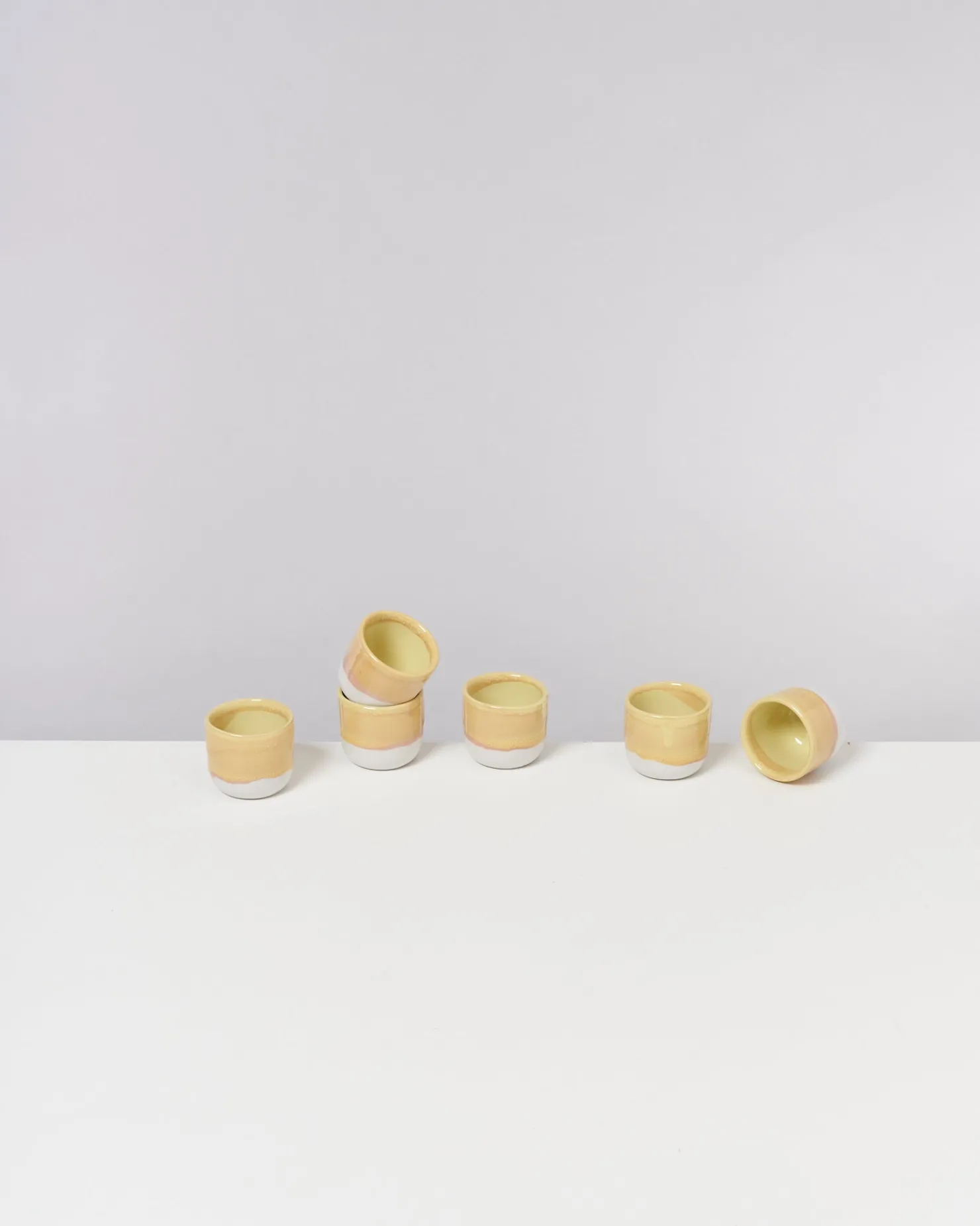 Motel a Miio Becher-Sets^Coimbra - Set Of 6 Espressocups yellow