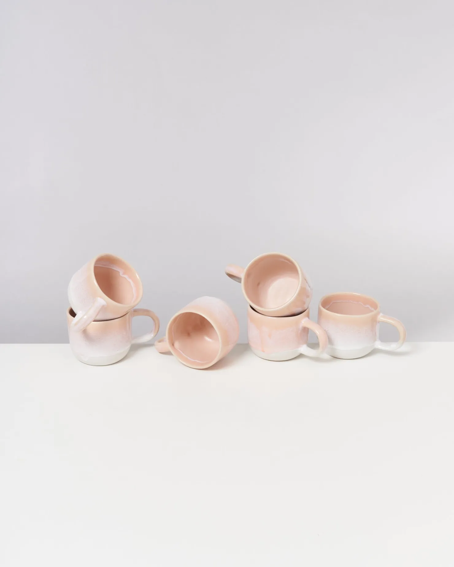 Motel a Miio Tassen-Sets^Coimbra - Set Of 6 Mugs Small apricot