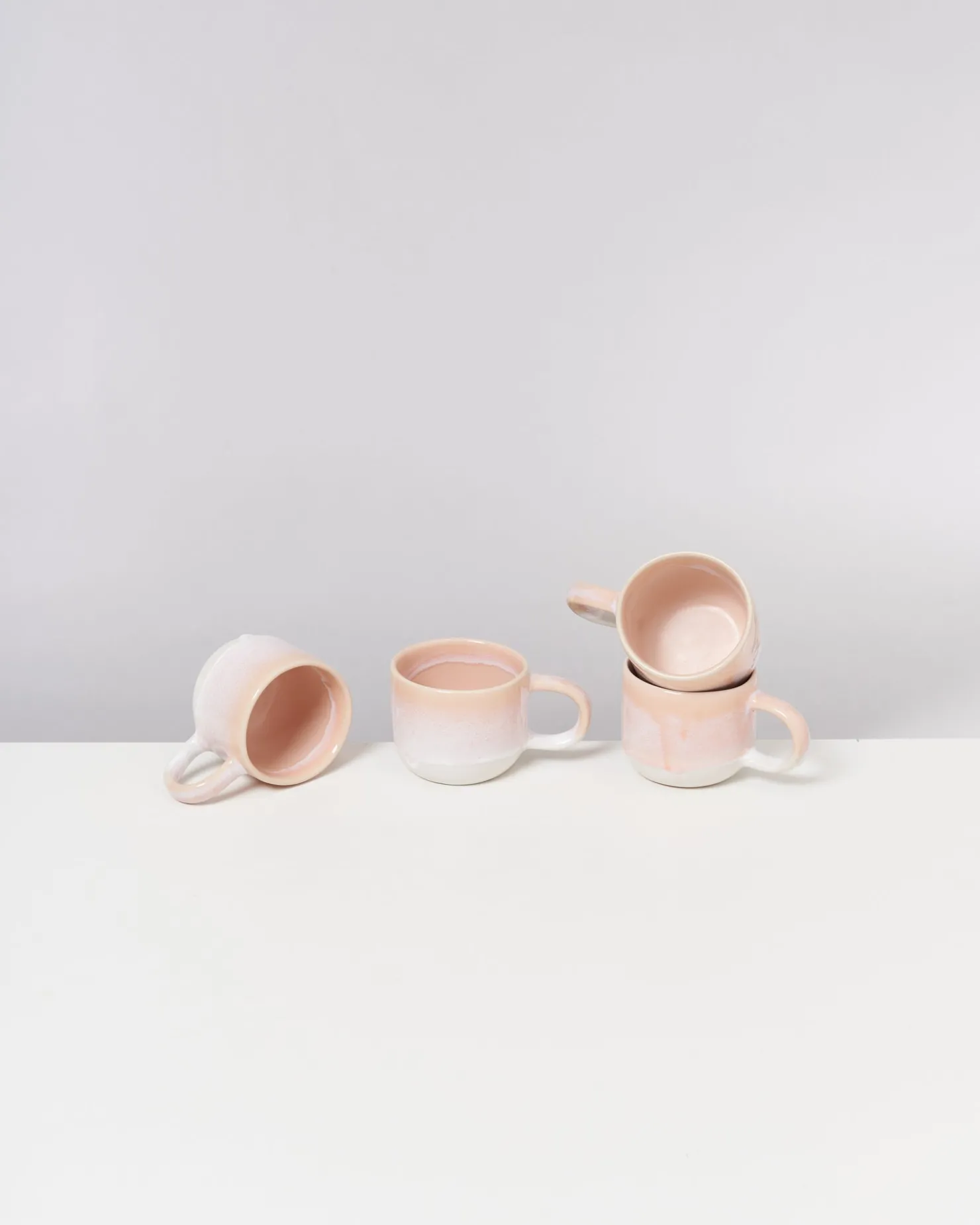 Motel a Miio Tassen-Sets^Coimbra - Set Of 4 Mugs Small apricot