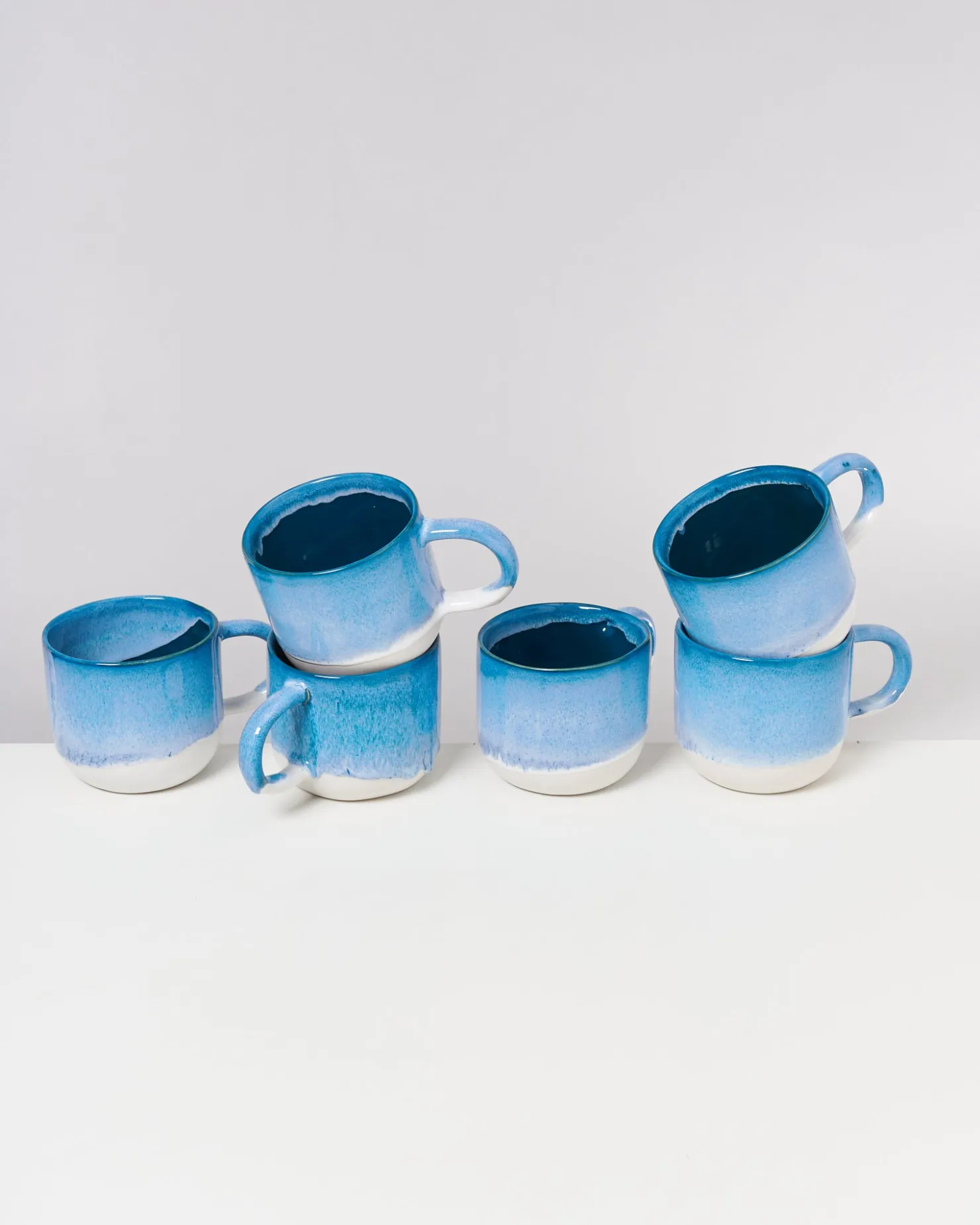 Motel a Miio Tassen-Sets^Coimbra - Set Of 6 Teamugs Turquoise türkis