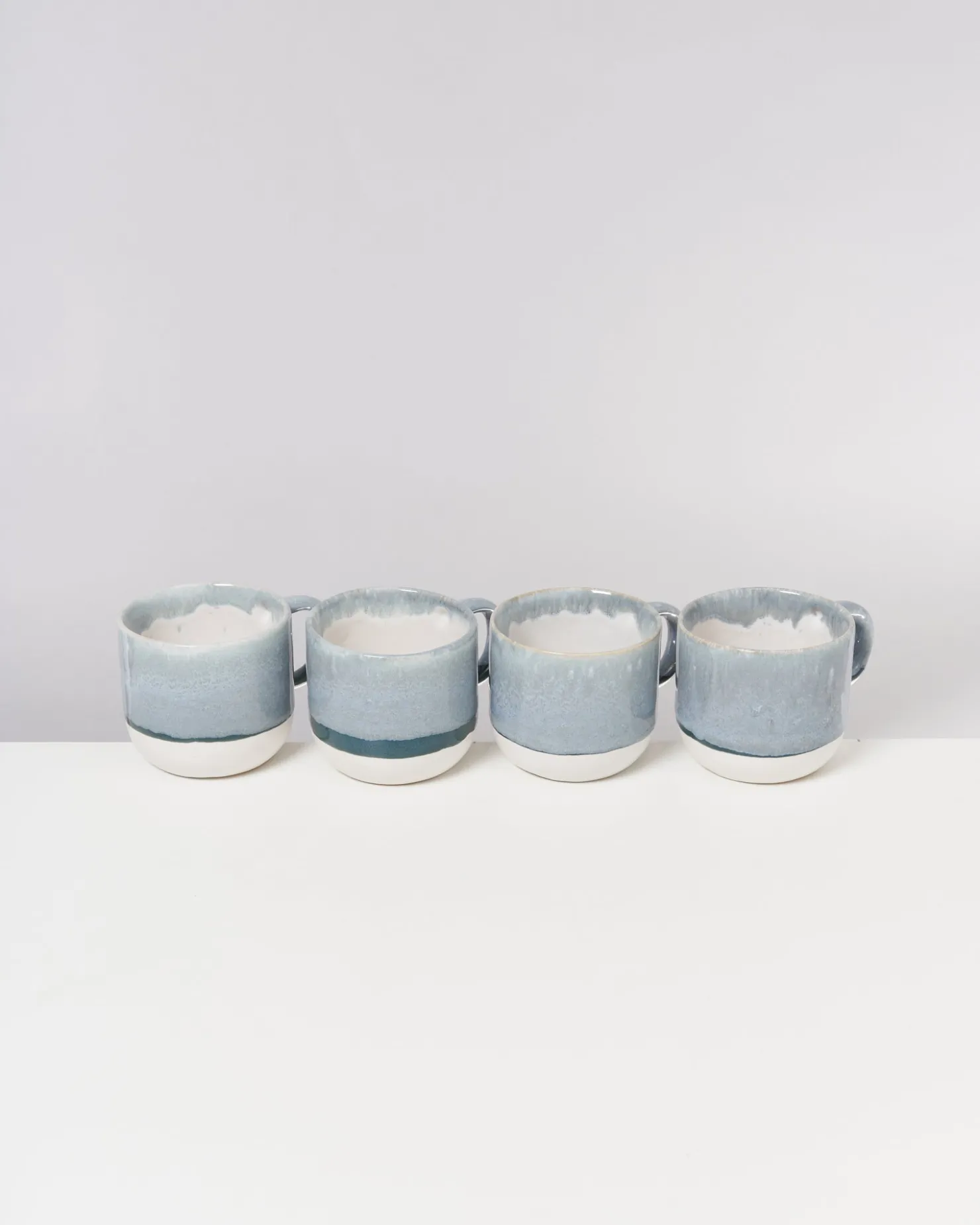 Motel a Miio Große Tassen^Coimbra Tea Mug Big Greyblue graublau