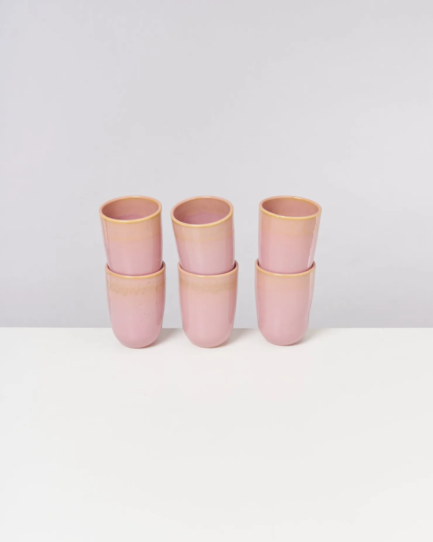 Motel a Miio Große Becher^Copa Alto - Cup Big Yellow gelb rosé