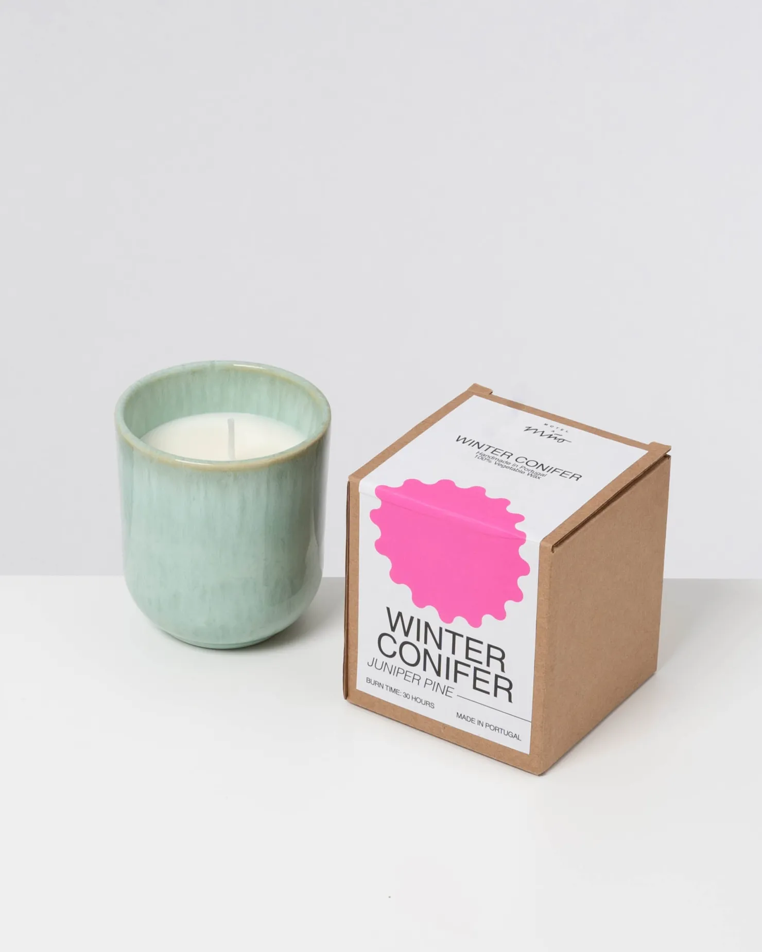 Motel a Miio Duftkerzen^Copa Alto - Scented Candle "Juniper Pine" Mint mint