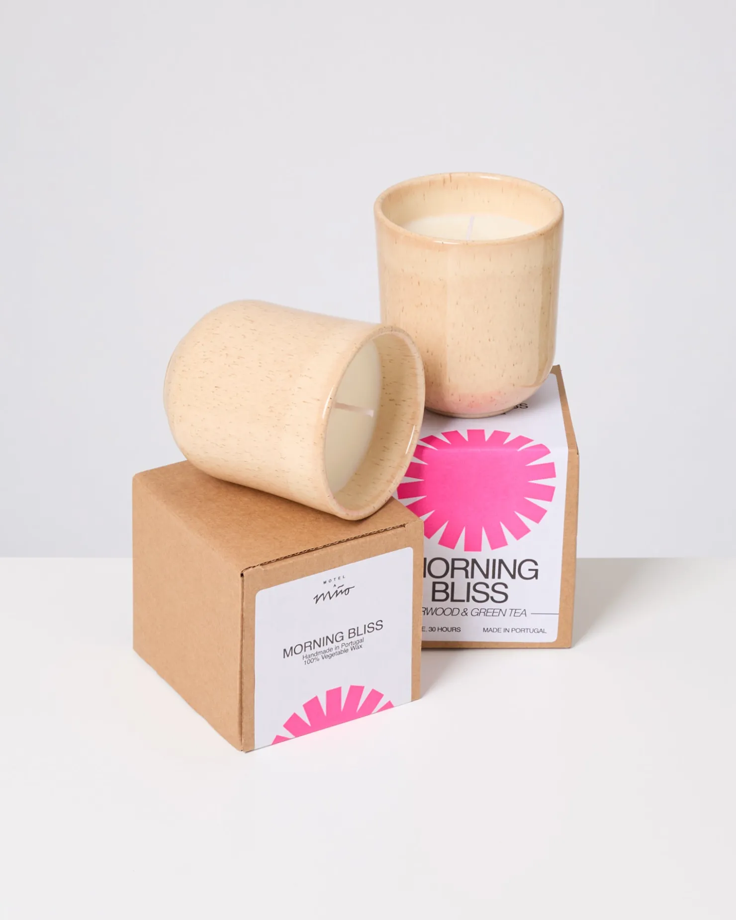 Motel a Miio Duftkerzen^Copa Alto - Scented Candle “Morning Bliss” ochre