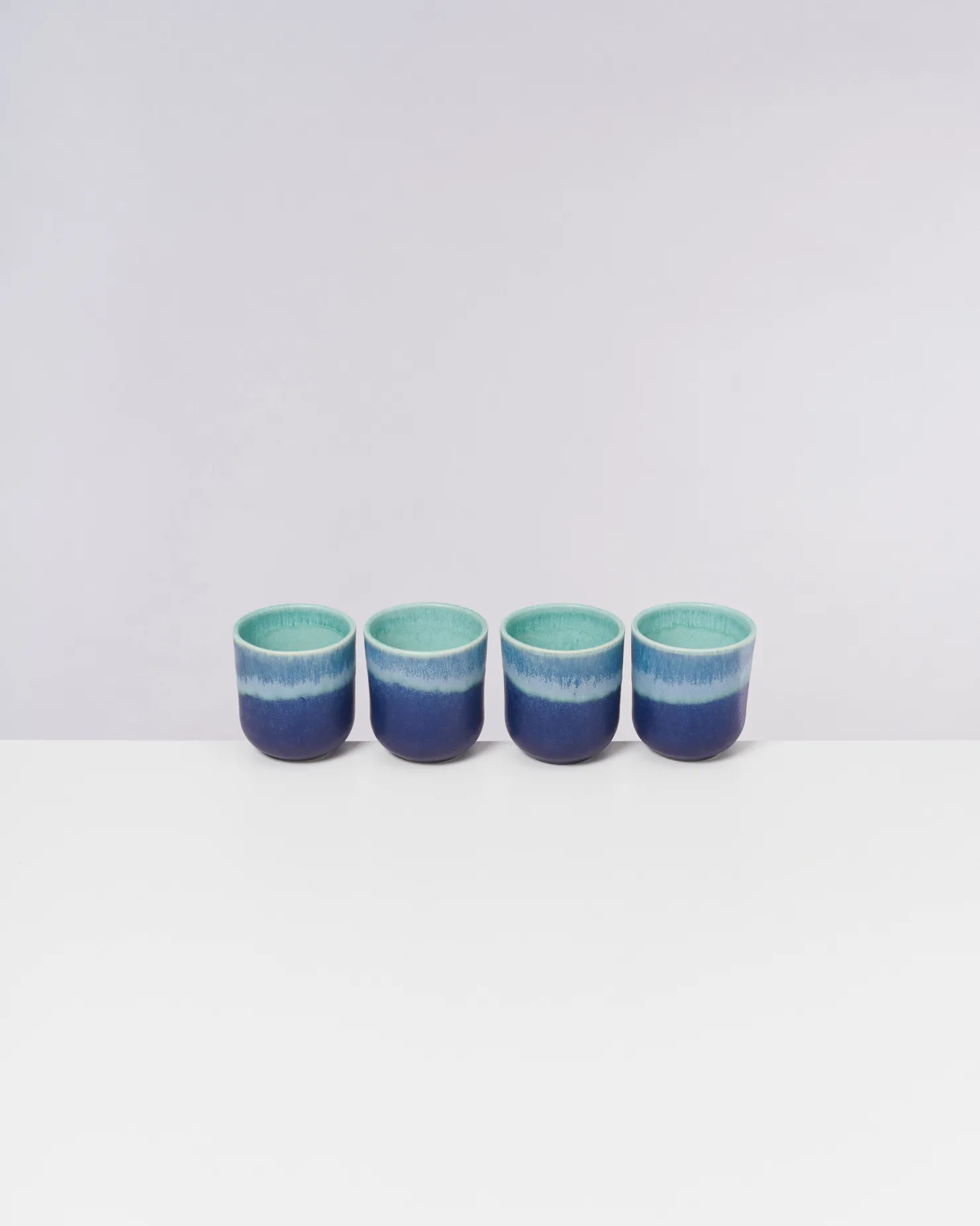 Motel a Miio Becher-Sets^Copa Alto - Set Of 4 Cups Small Turquoise türkis