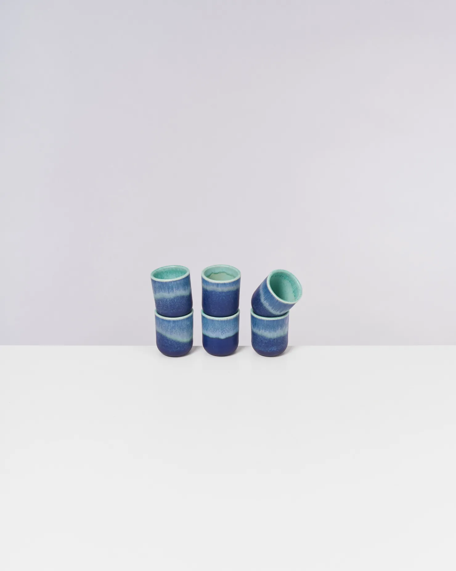 Motel a Miio Becher-Sets^Copa Alto - Set Of 6 Espressocups turquoise