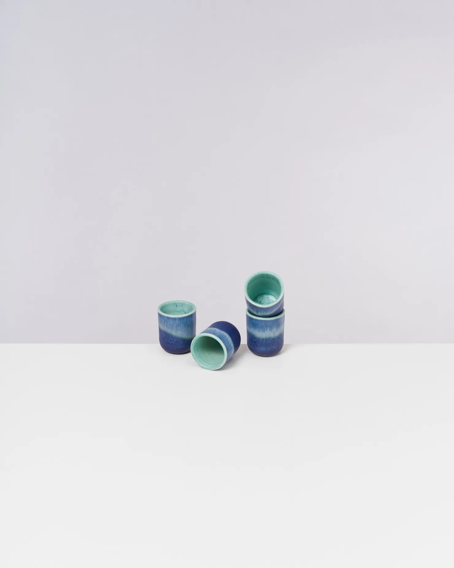 Motel a Miio Becher-Sets^Copa Alto - Set Of 4 Espressocups turquoise