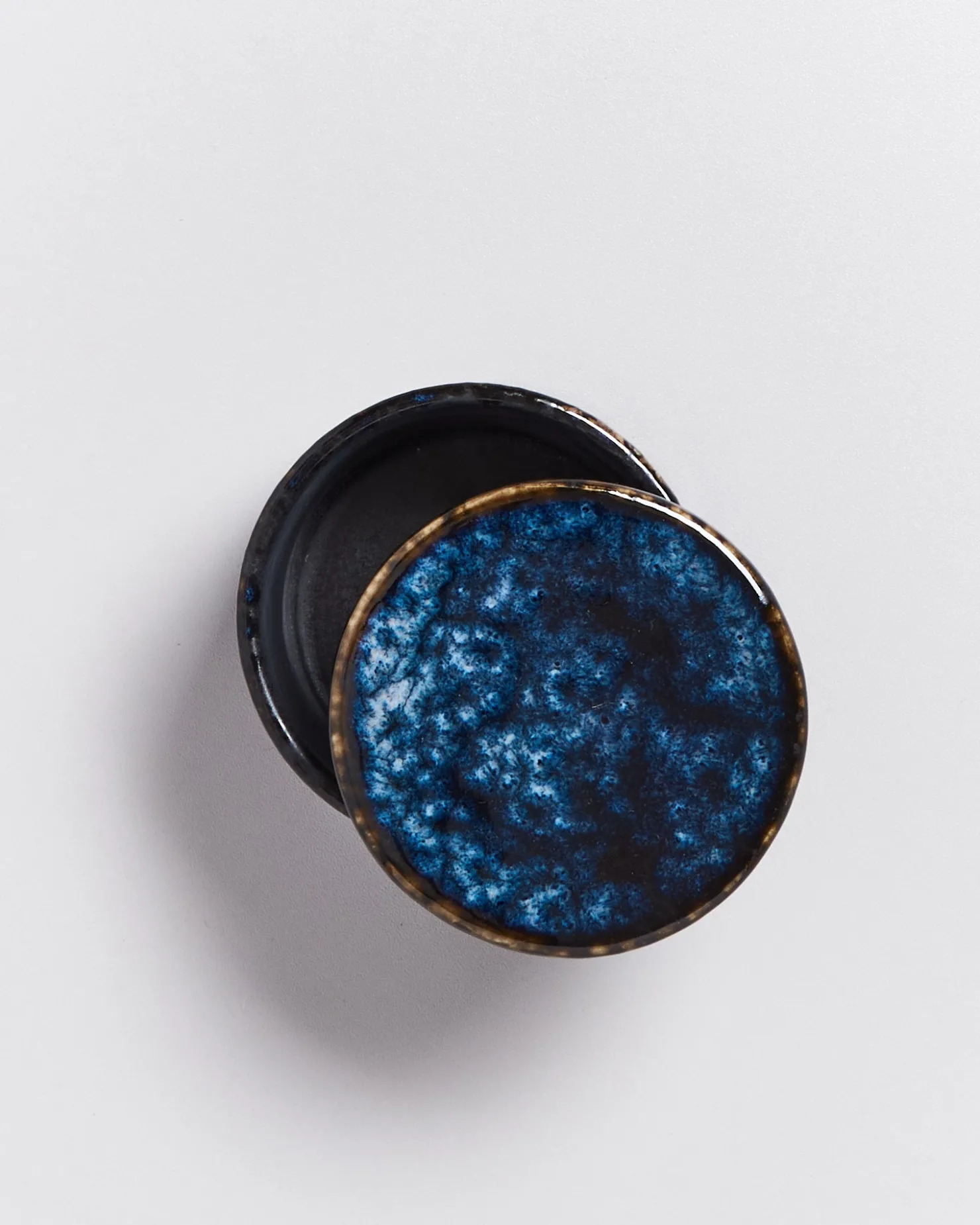 Motel a Miio Schmuckschälchen^Cordoama – Bowl S With Lid Darkblue azure