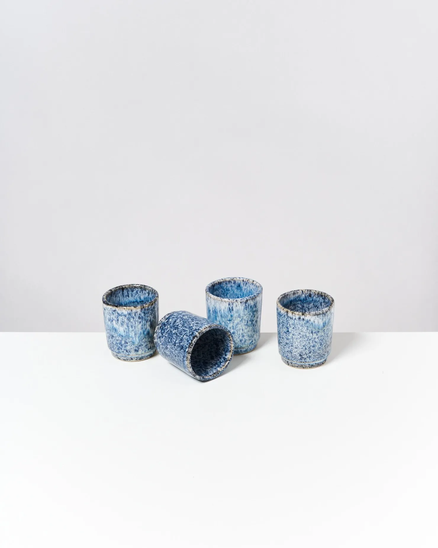 Motel a Miio Kleine Becher^Cordoama - Cup Small Blue Speckled speckled blue