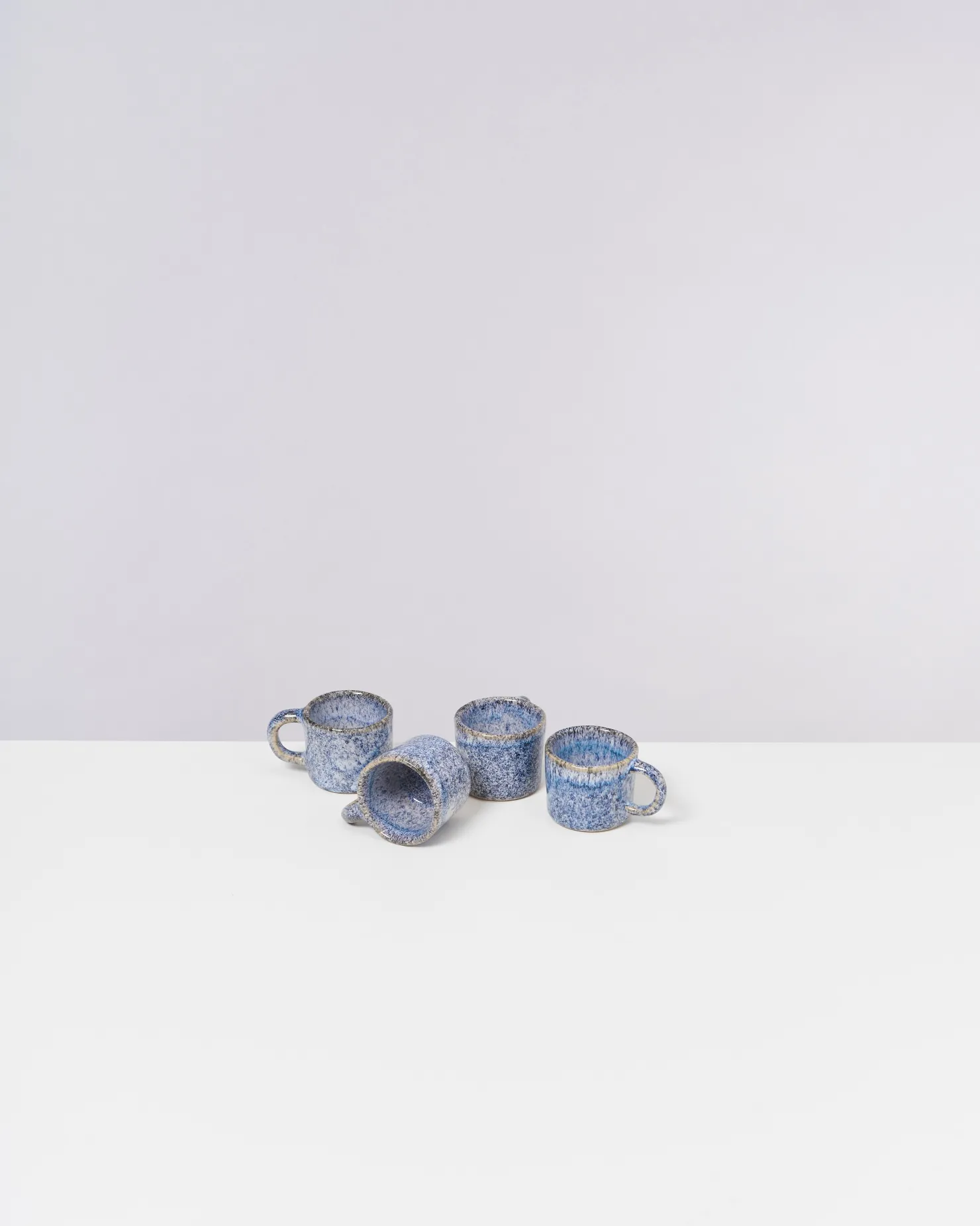 Motel a Miio Espressotassen^Cordoama - Espresomug Blue Speckled speckled blue