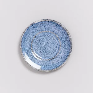Motel a Miio Untertassen^Cordoama - Espresso Saucer Blue Speckled speckled blue