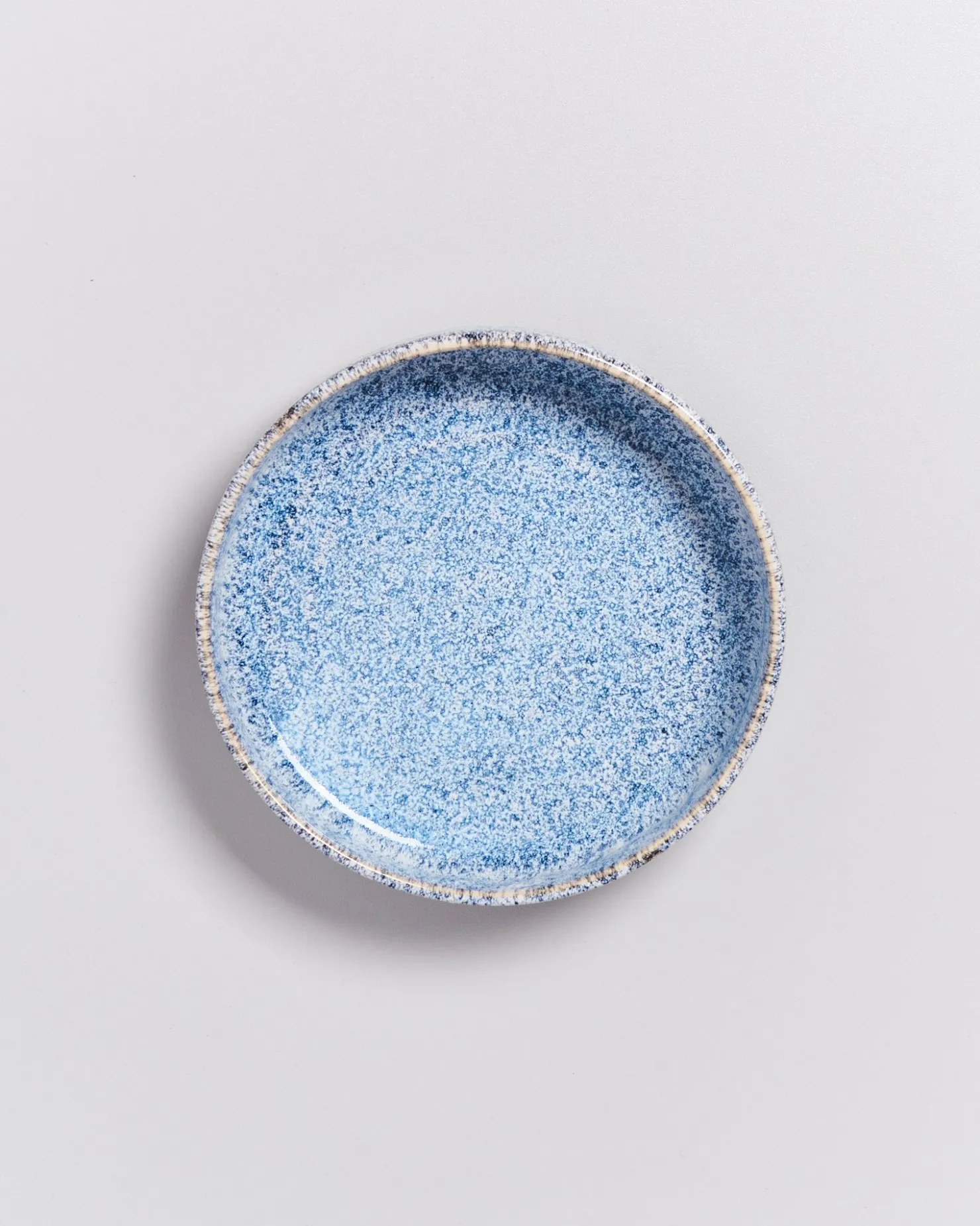 Motel a Miio Schmuckschälchen^Cordoama - Mini Plate Deep Blue Speckled speckled blue