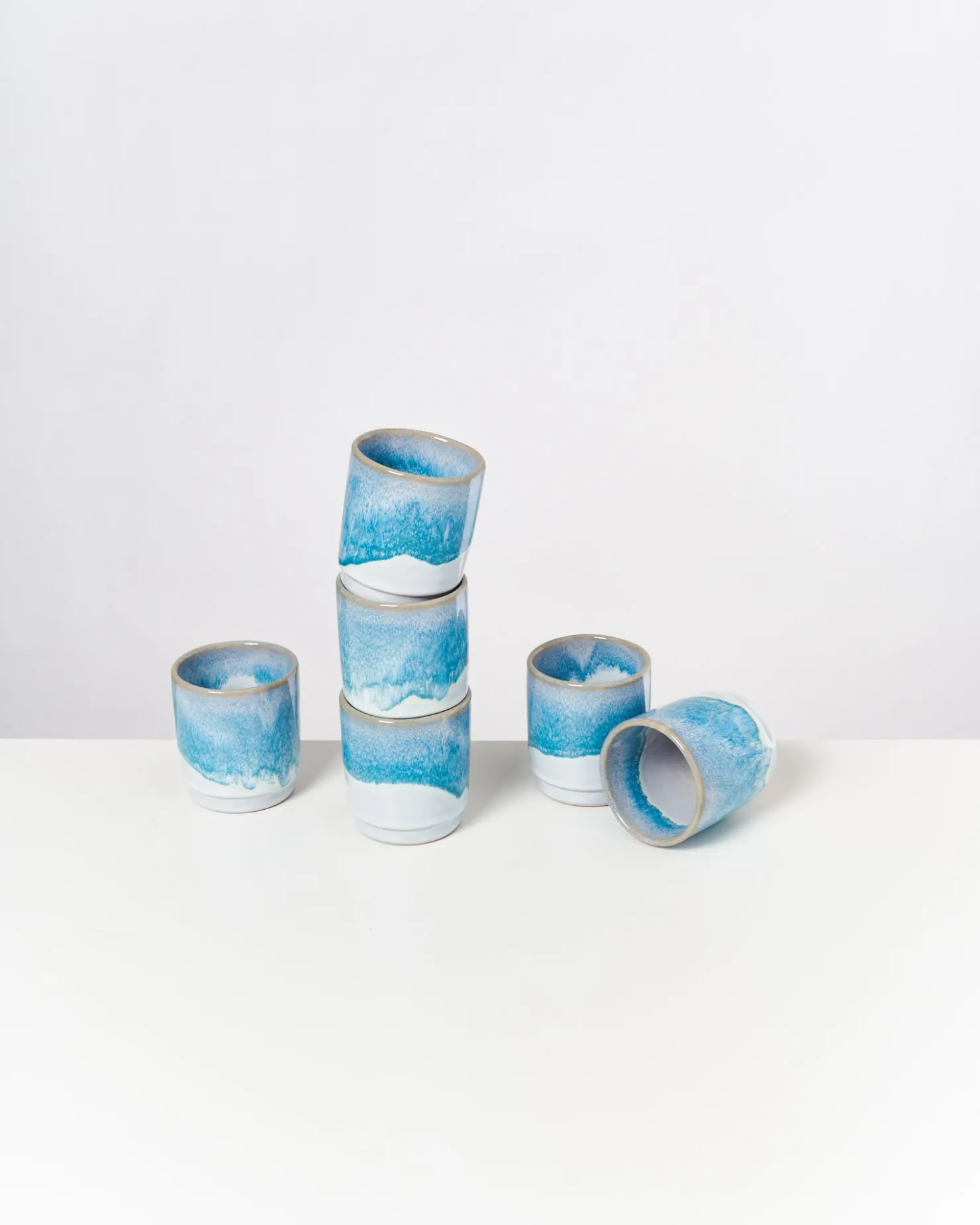 Motel a Miio Becher-Sets^Cordoama - Set Of 6 Cups Small aqua