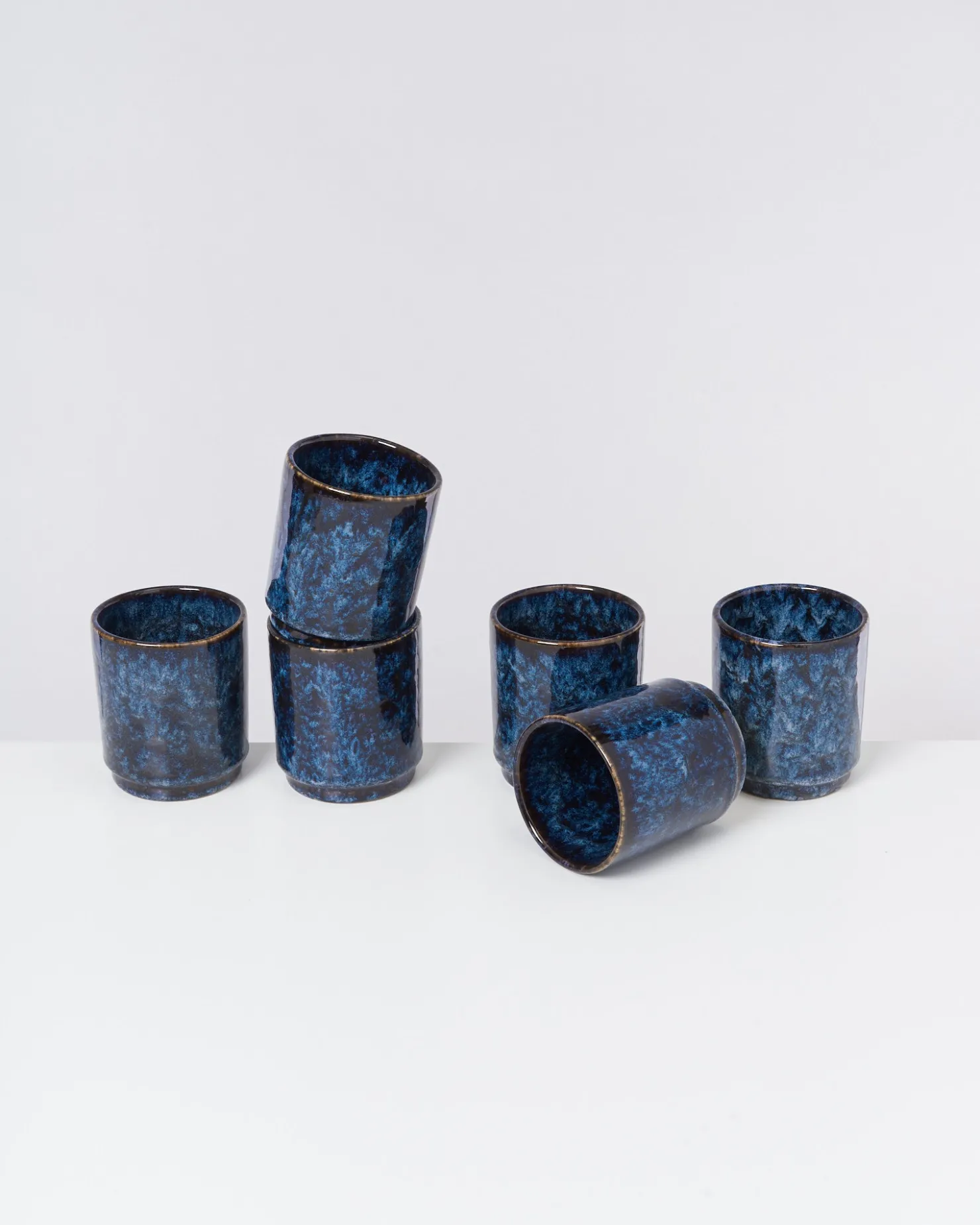 Motel a Miio Große Becher | Becher-Sets^Cordoama - Set Of 6 Cups Small dark blue