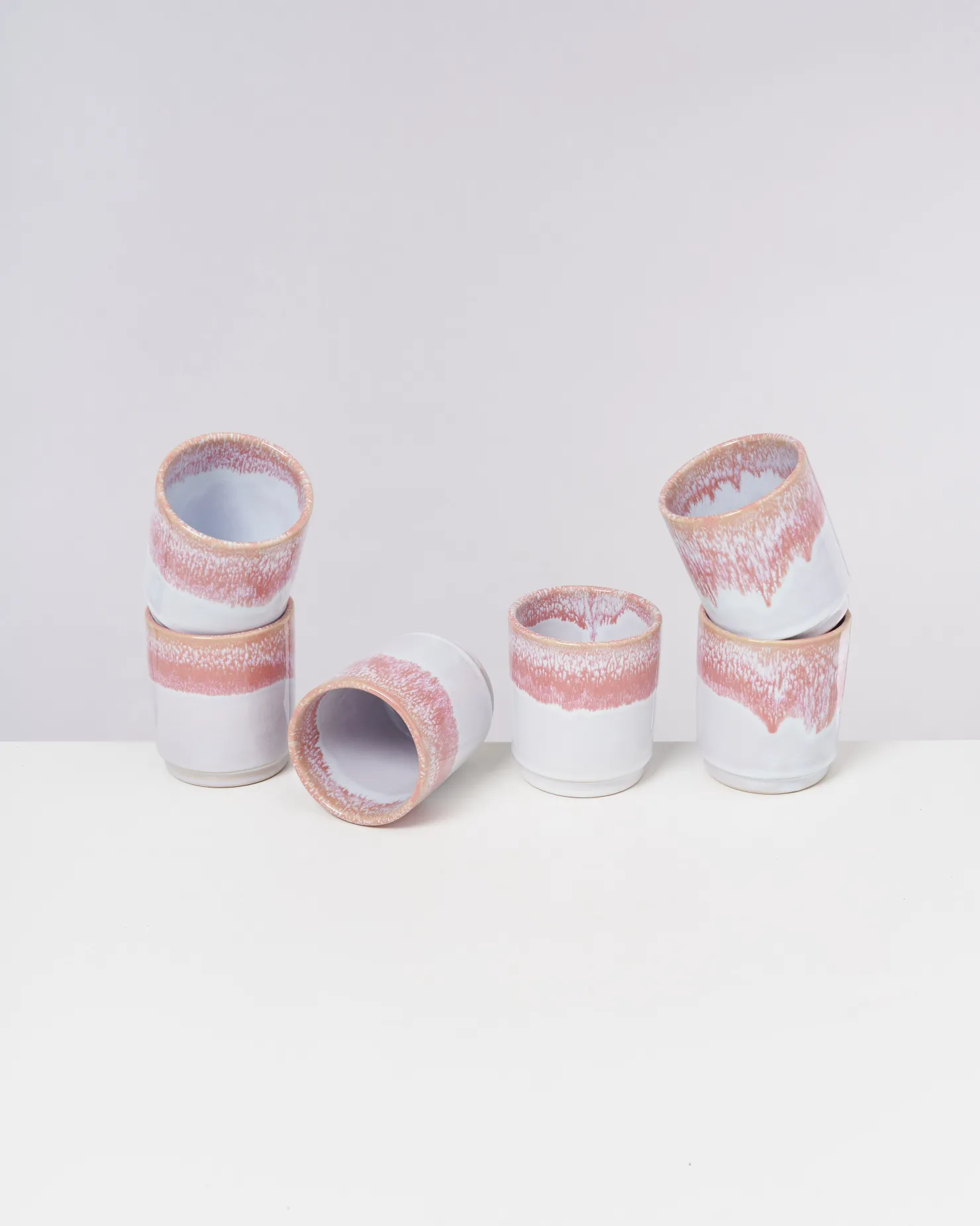 cordoama__set_of__cups_small_rose_2.webp Motel a Miio Große Becher | Becher-Sets^Cordoama - Set Of 6 Cups Small rose